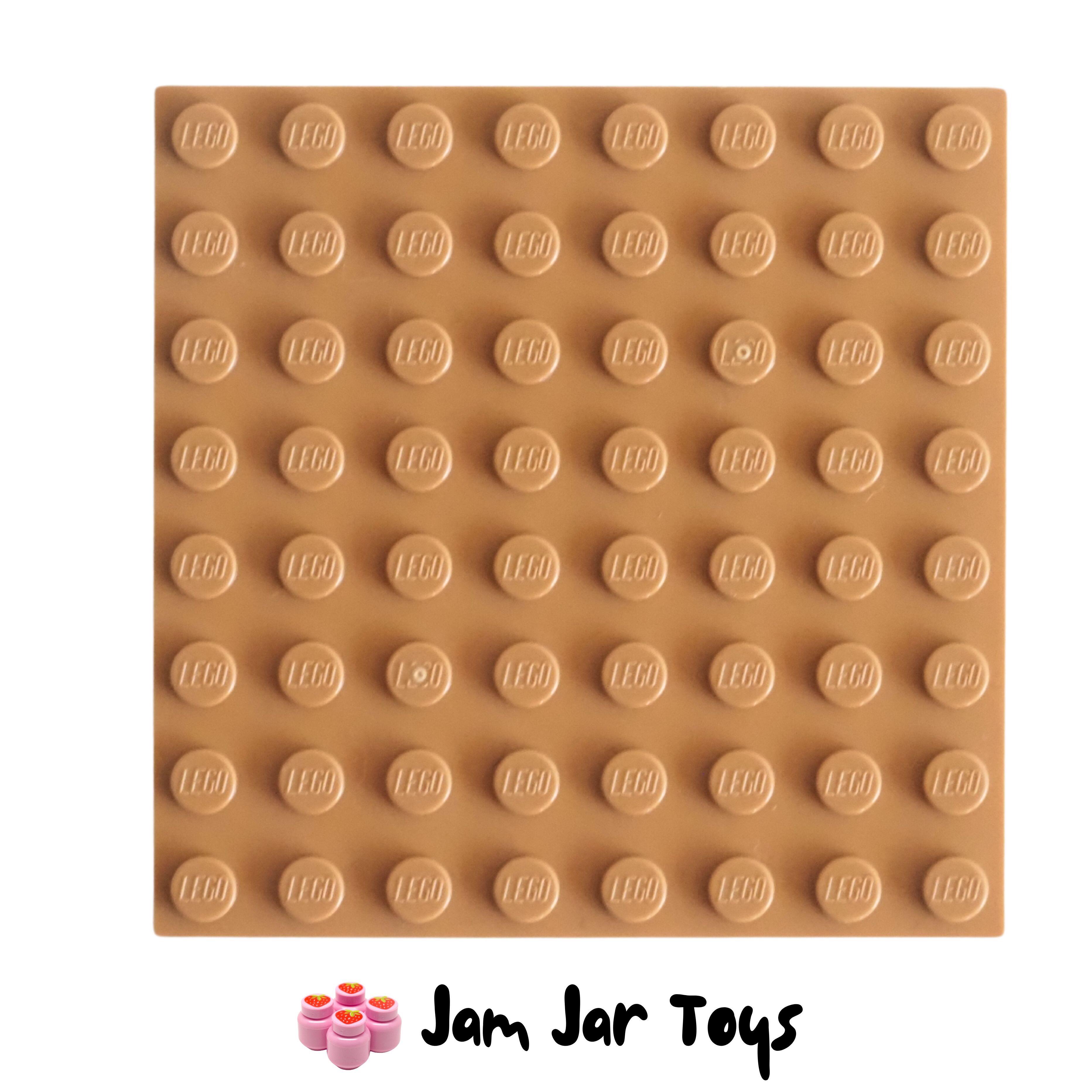 LEGO Base Plate - Medium Nougat 8 x 8 Stud