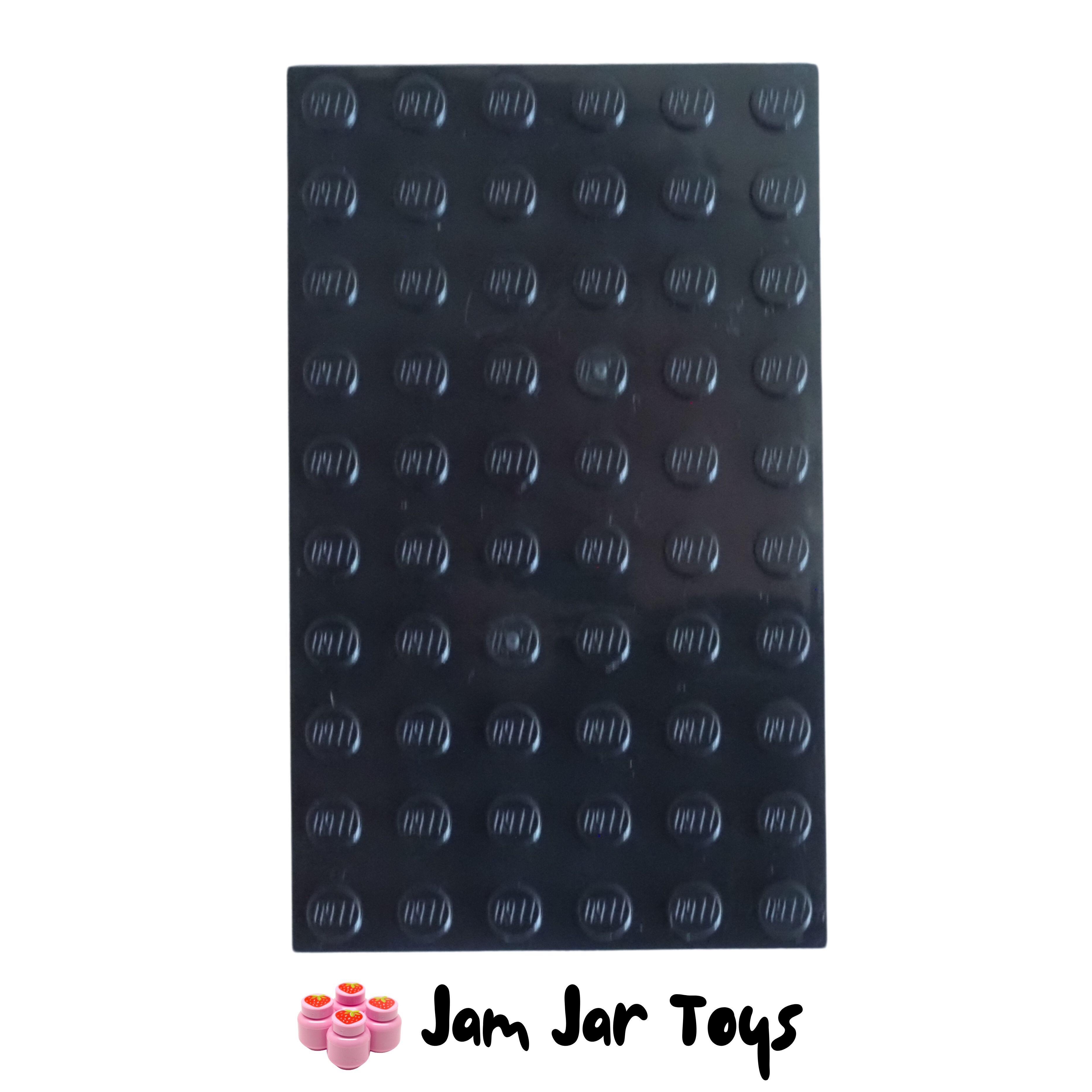 LEGO Base Plate - Black 6 x 10 Stud
