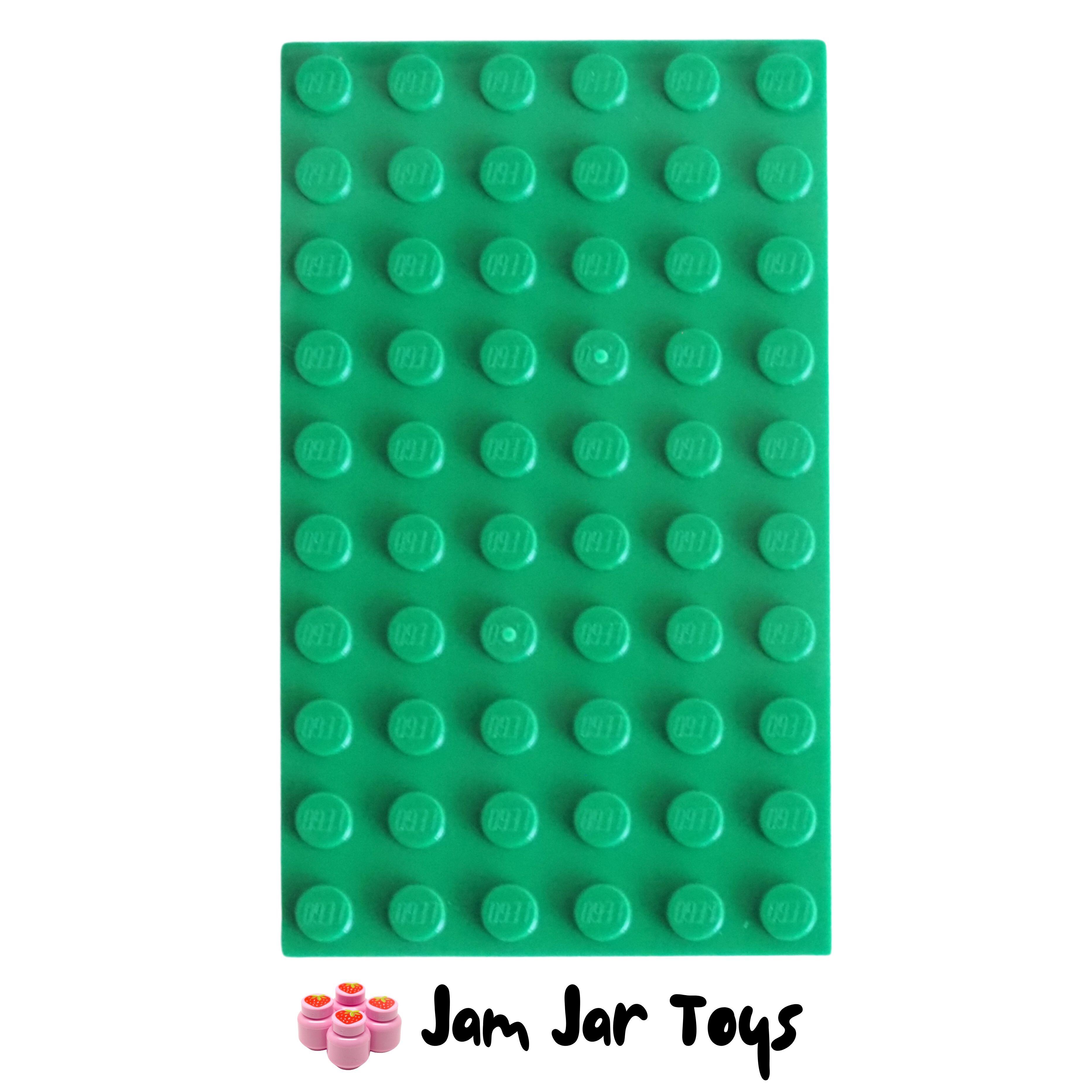 LEGO Base Plate - Green 6 x 10 Stud