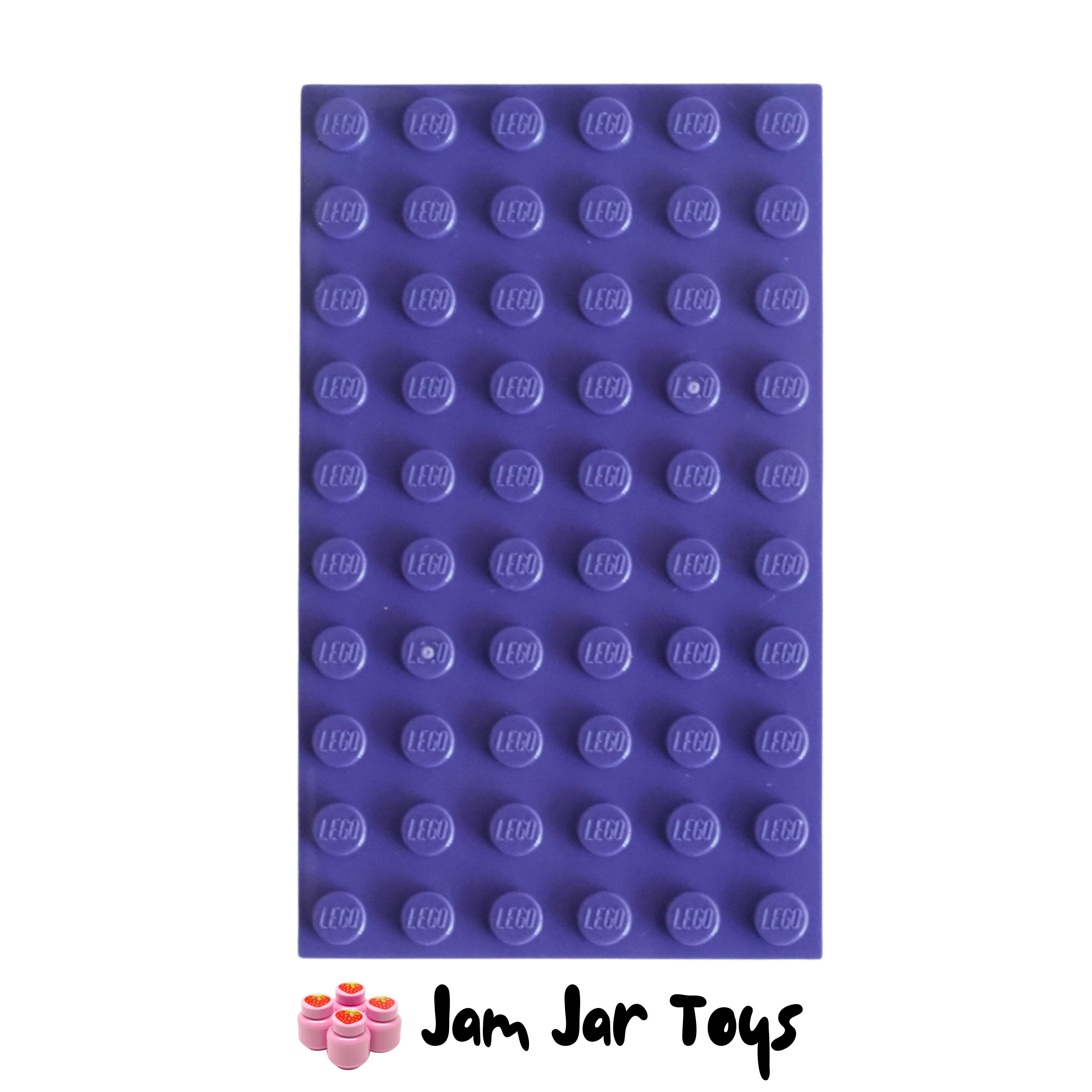 LEGO Base Plate - Dark Purple 6 x 10 Stud