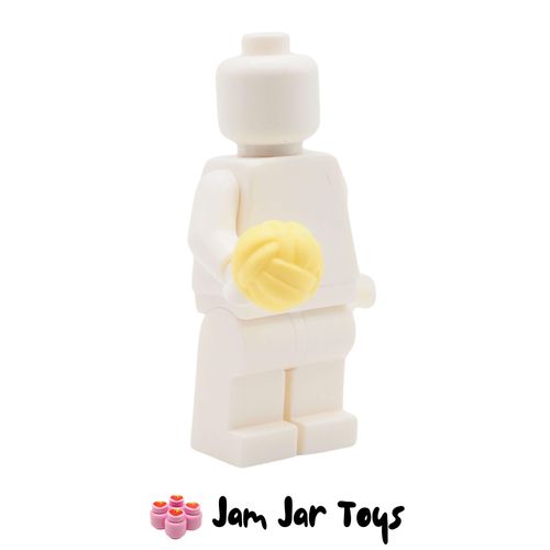 LEGO Bright Light Yellow Wool / Yarn.