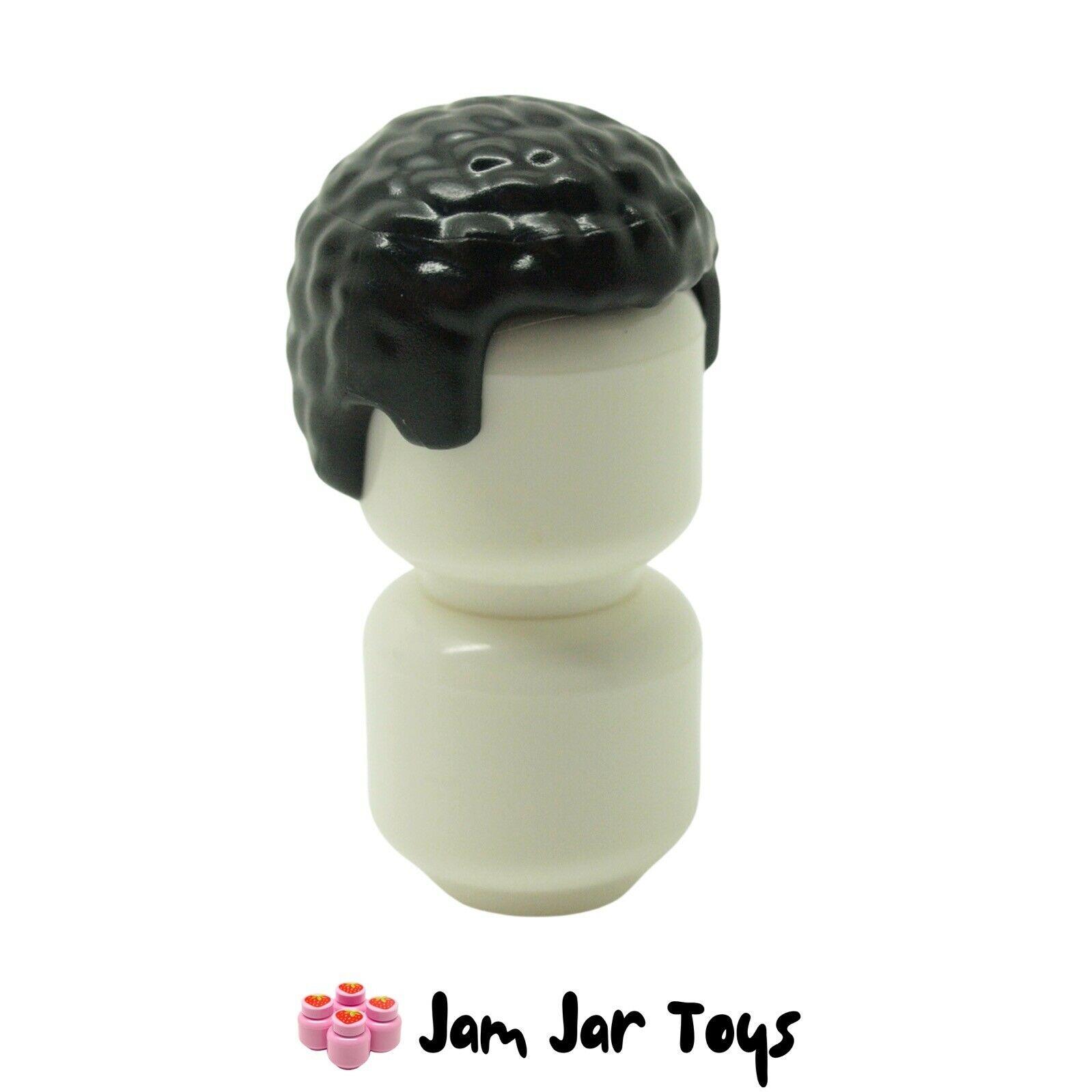 LEGO Black Hair Coiled Texture H83