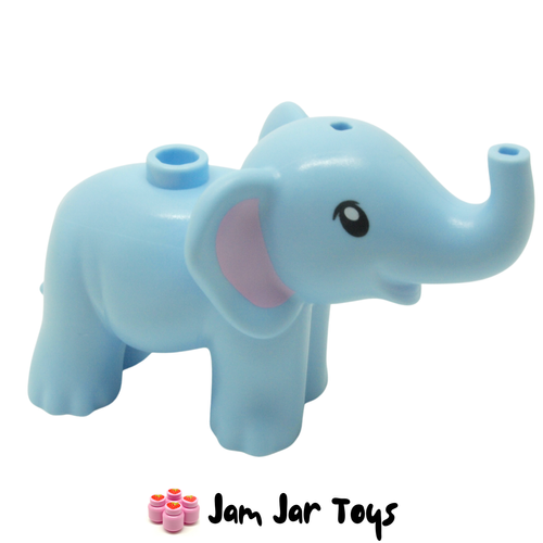LEGO Baby Elephant - Blue Side View
