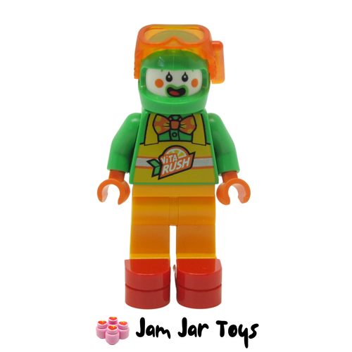 LEGO Citrus the Clown minifigure Front View