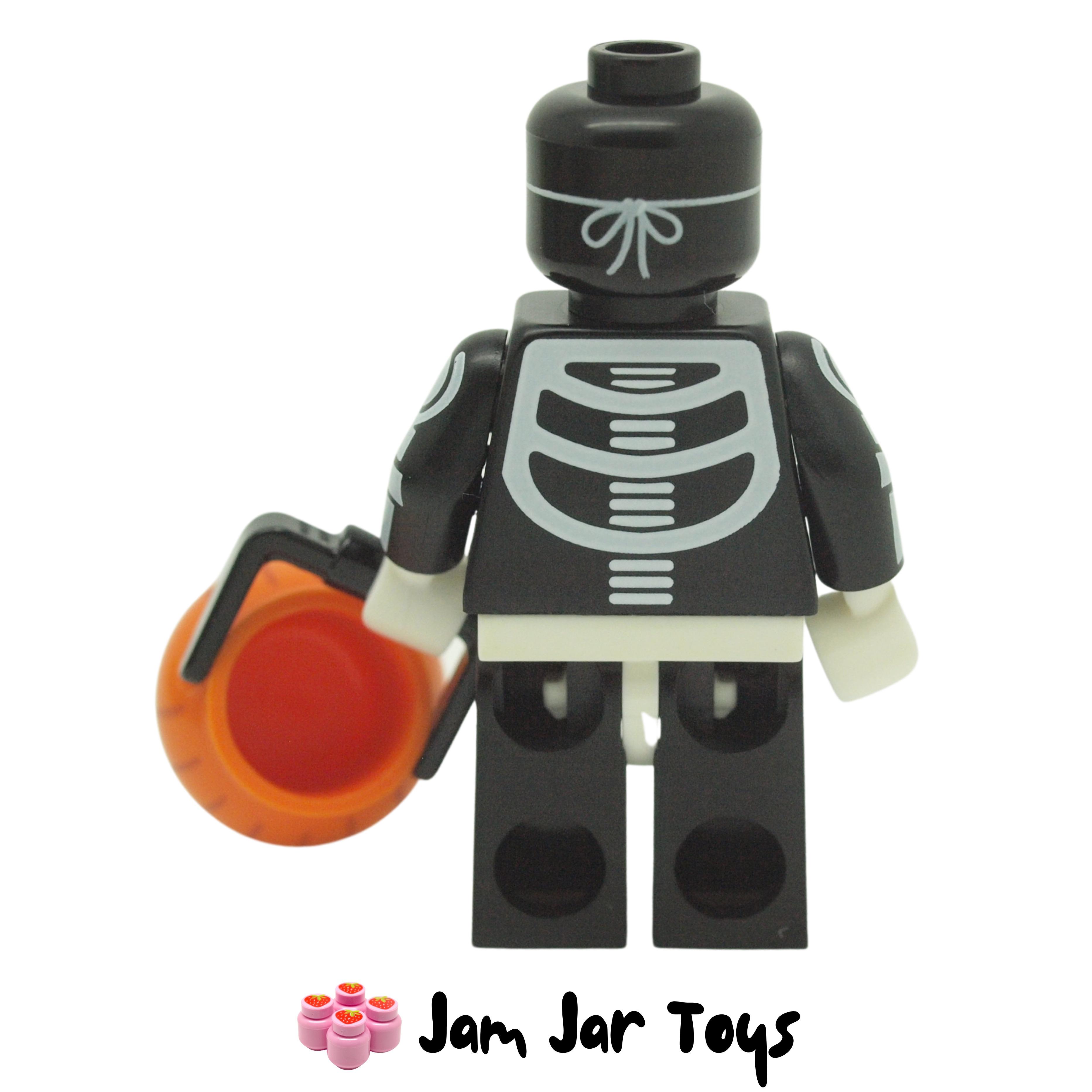 LEGO Series 14 Skeleton Guy with Pumpkin Basket Minifigure [No Packaging] 