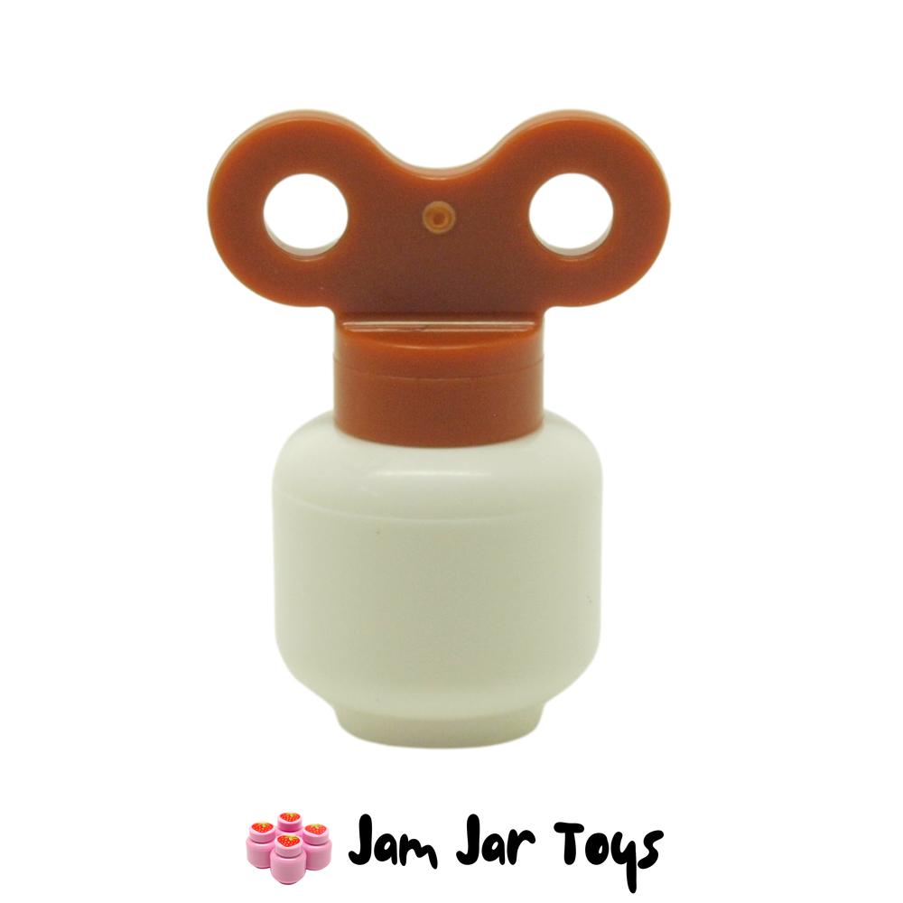 LEGO Dark Orange Toy Winder Key