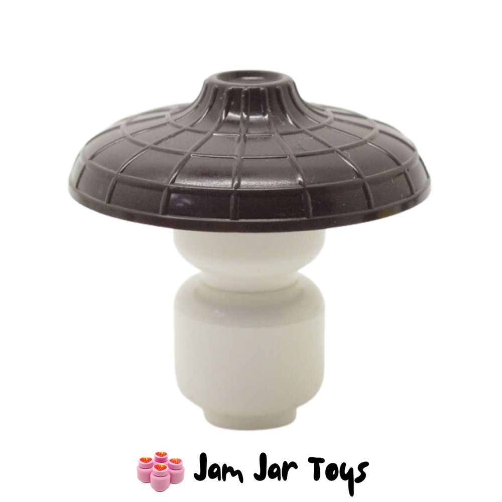 LEGO Dark Brown Conical Asian Hat With Raised Centre