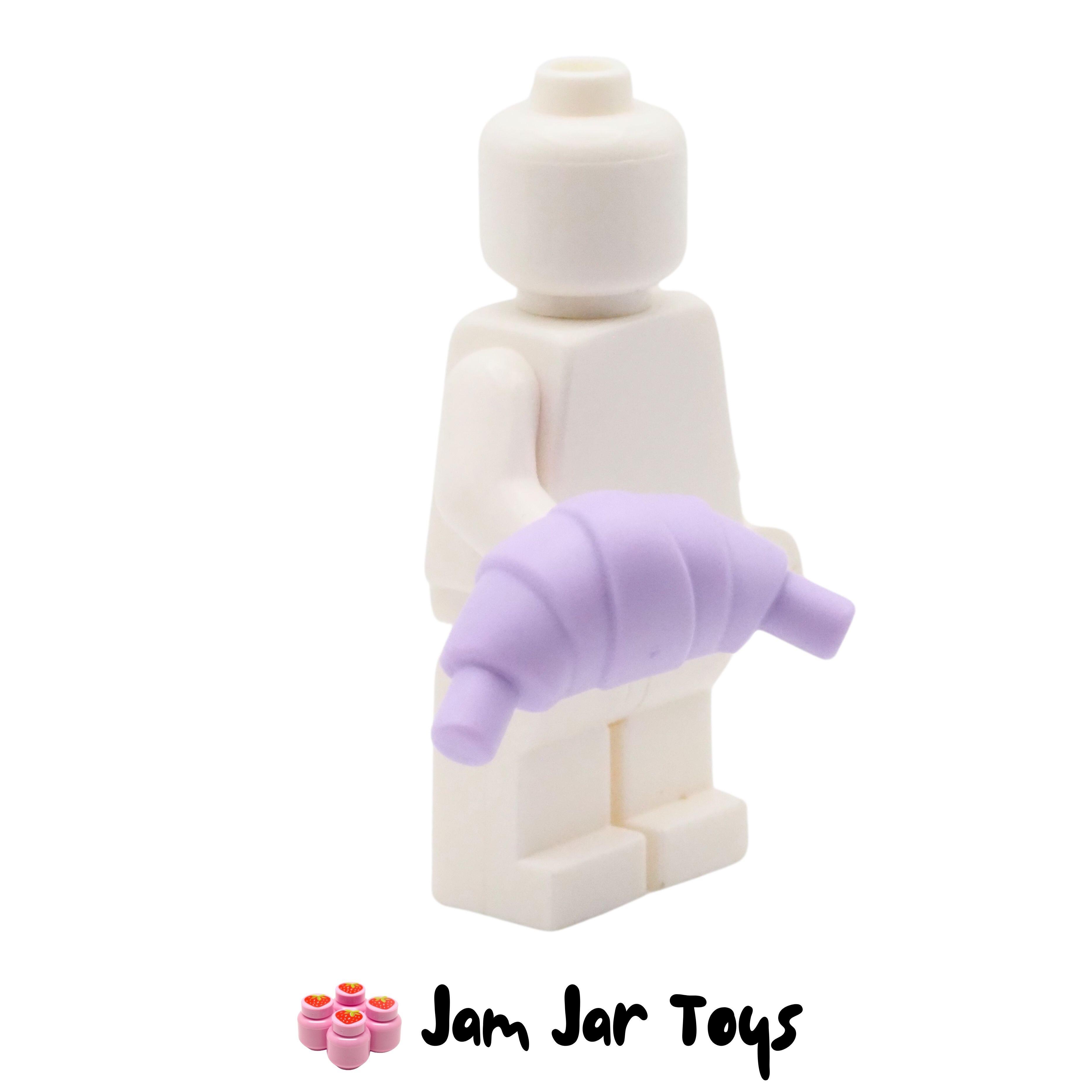 LEGO Lavender Croissant Flat Ends.