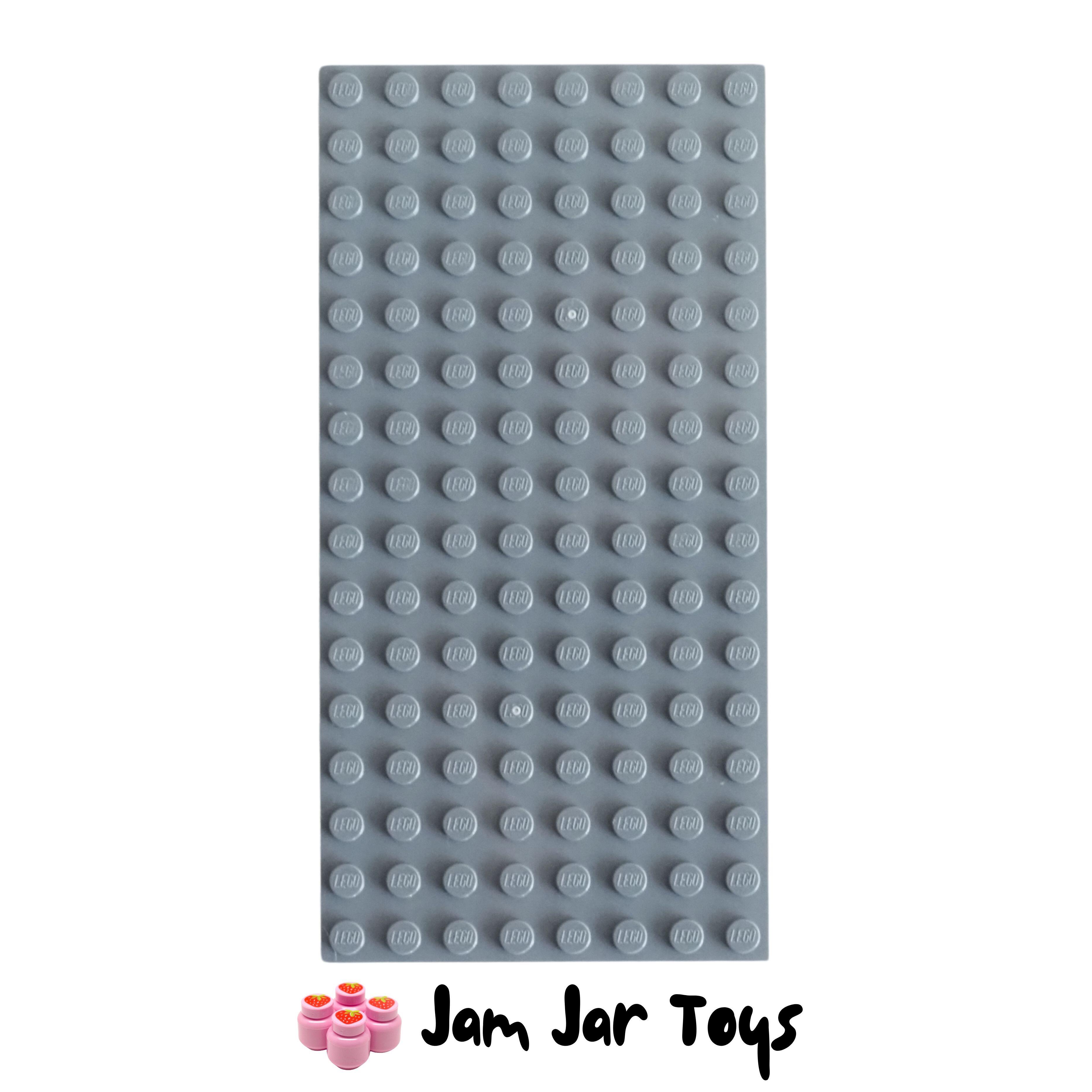 LEGO Base Plate - Dark Bluish Grey 8 x 16 Stud,