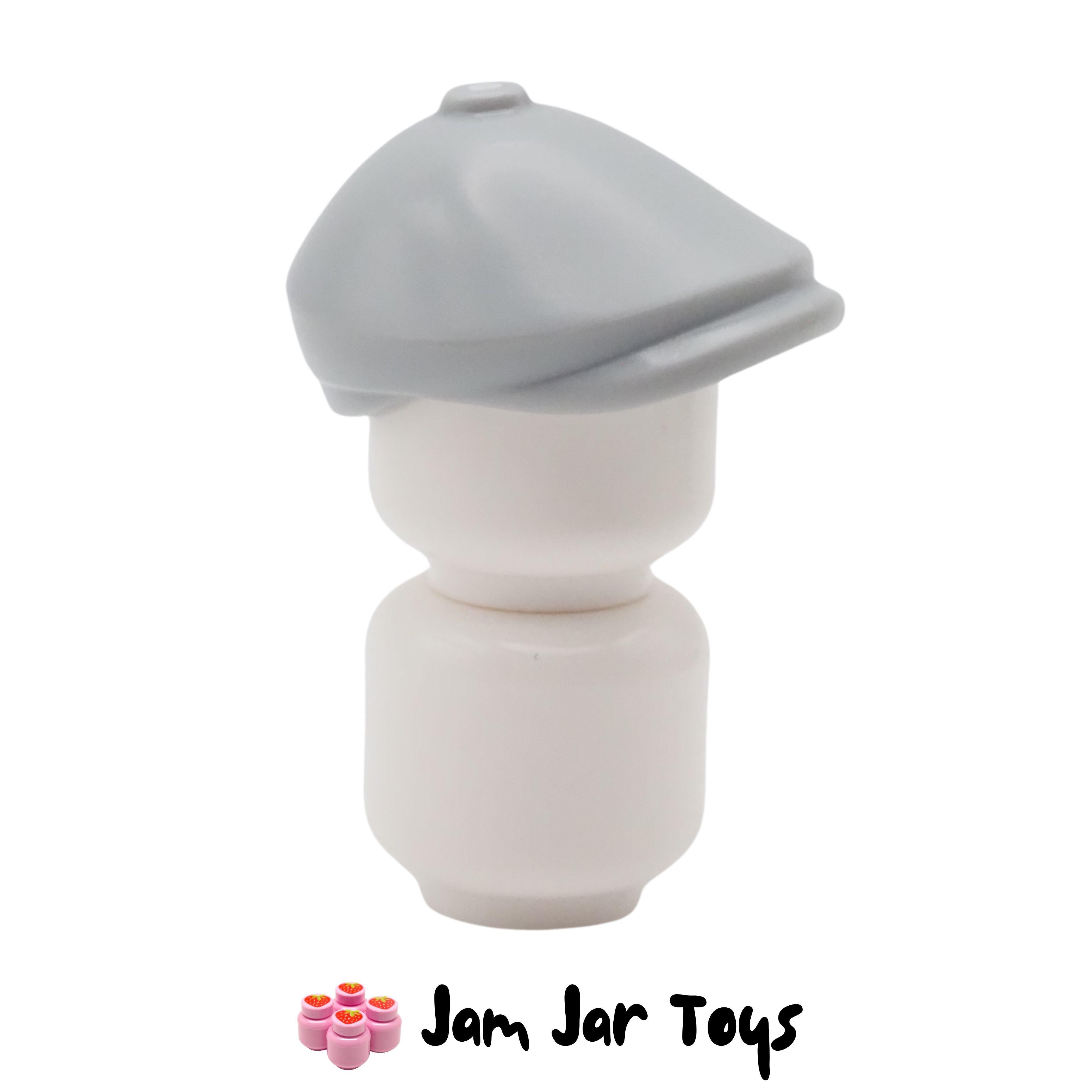 LEGO Light Bluish Grey Flat Cap, Old Style Hat
