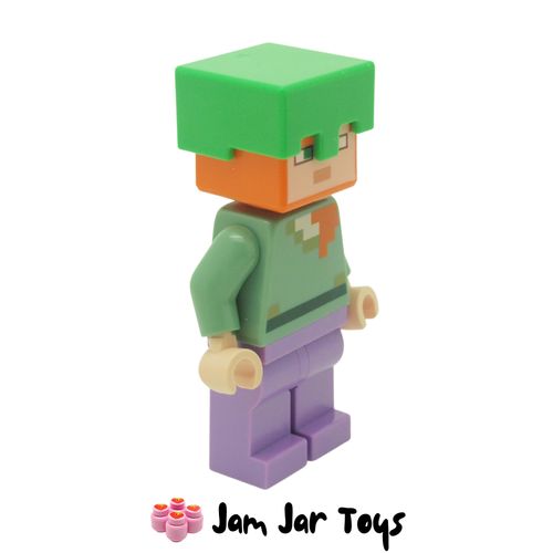 LEGO Alex  Minecraft Minifigure Side View