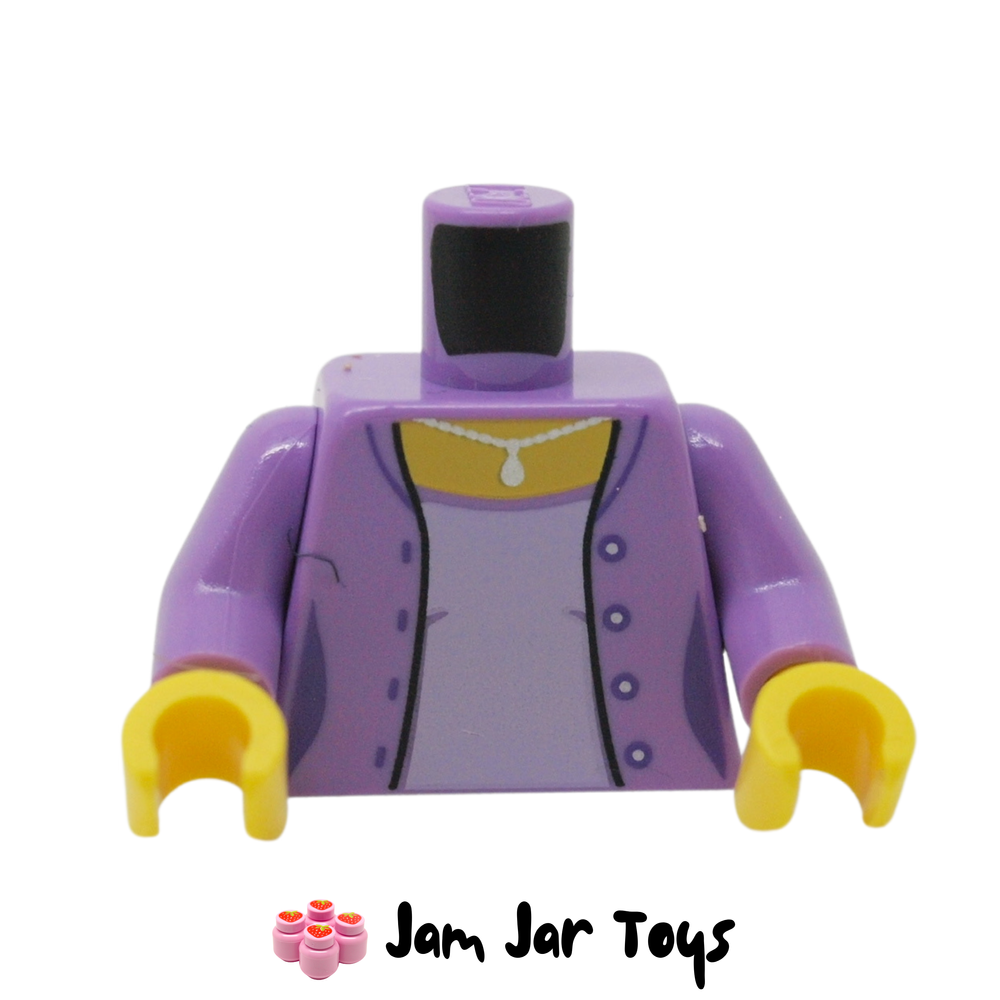 Lego Jacket Accessory LEGO Medium Lavender Jacket with Buttons 6152450 | JamJarToys