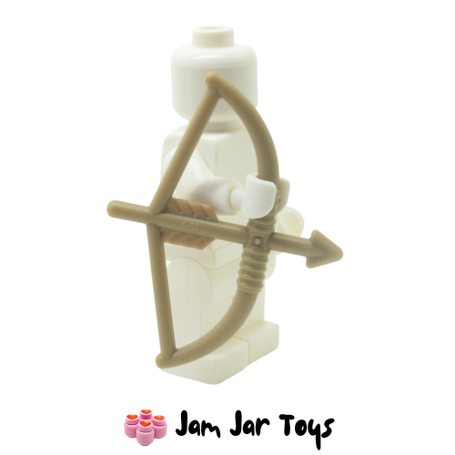 LEGO Dark Tan Bow and Arrow.