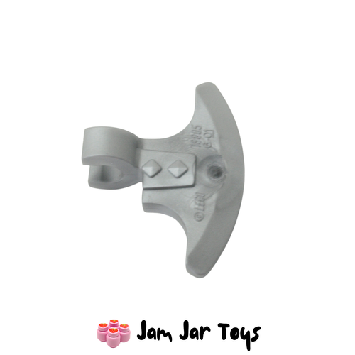 LEGO Flat Silver Axe Head, Clip-on