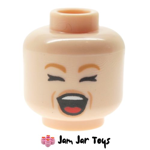 LEGO Megan Rapinoe, Closed Mouth, Open Mouth Laughing