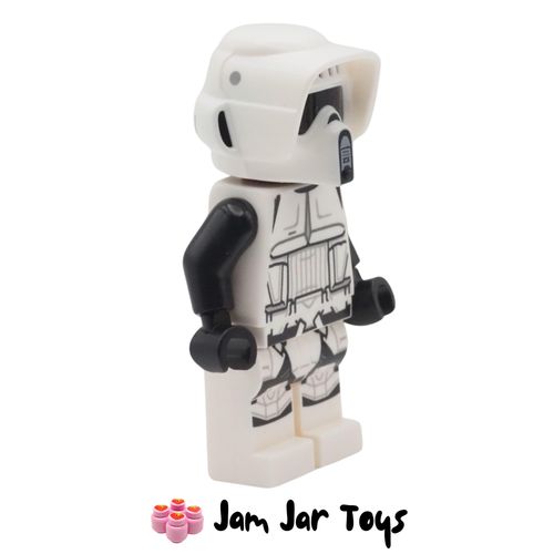 LEGO Star Wars Female Imperial Scout Trooper Mini Figure Side View