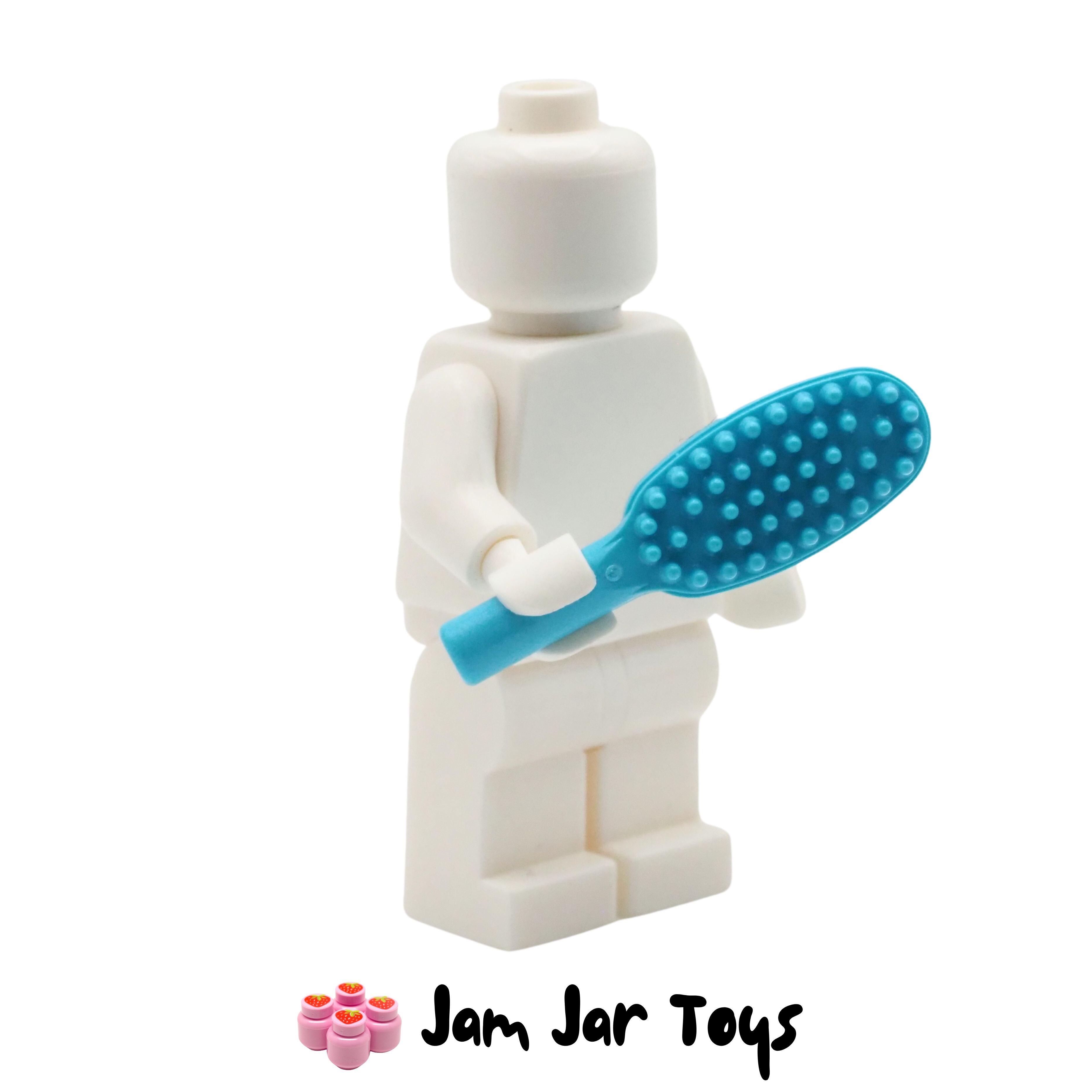 LEGO Medium Azure Hairbrush Short Handled.