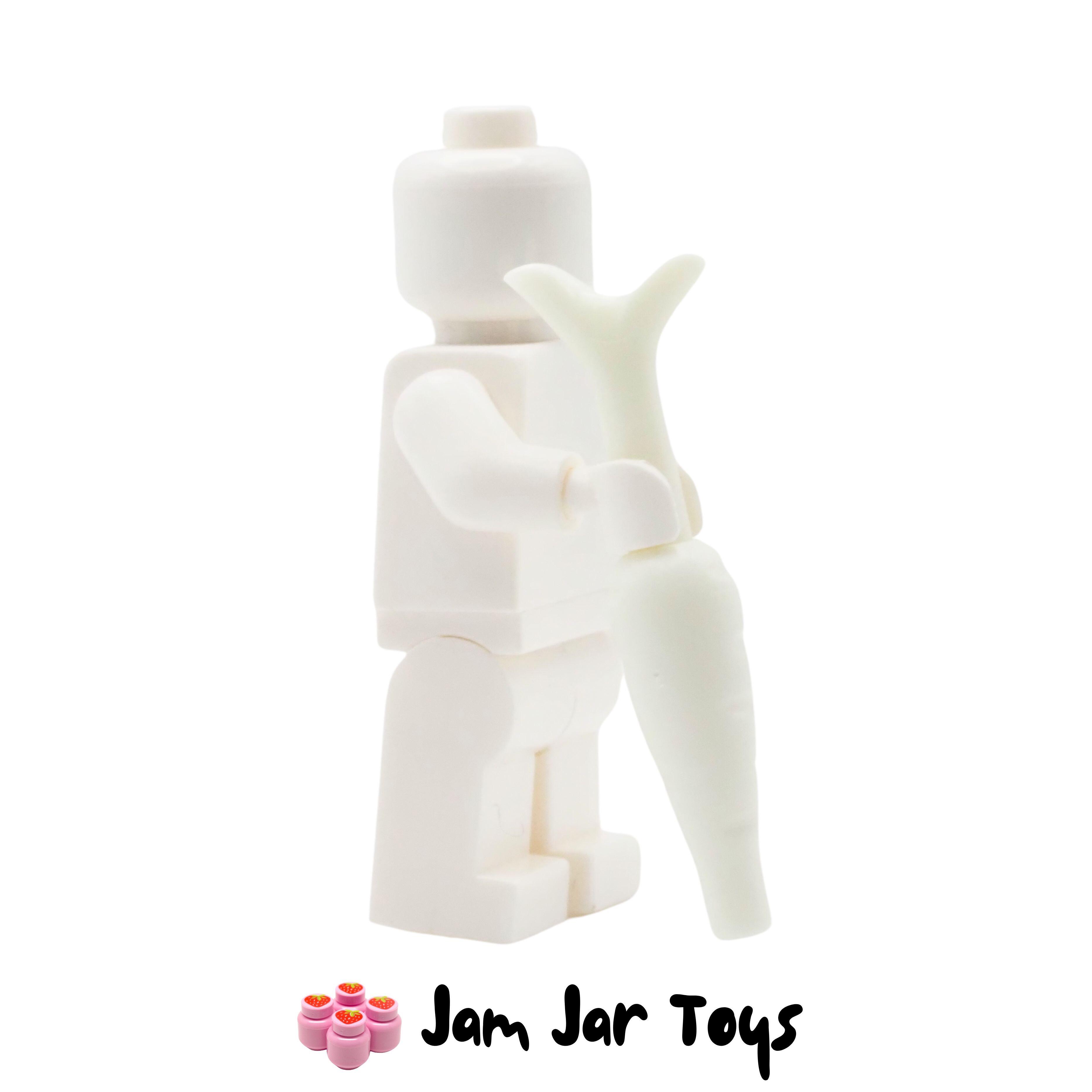 LEGO White Glow in Dark Carrot