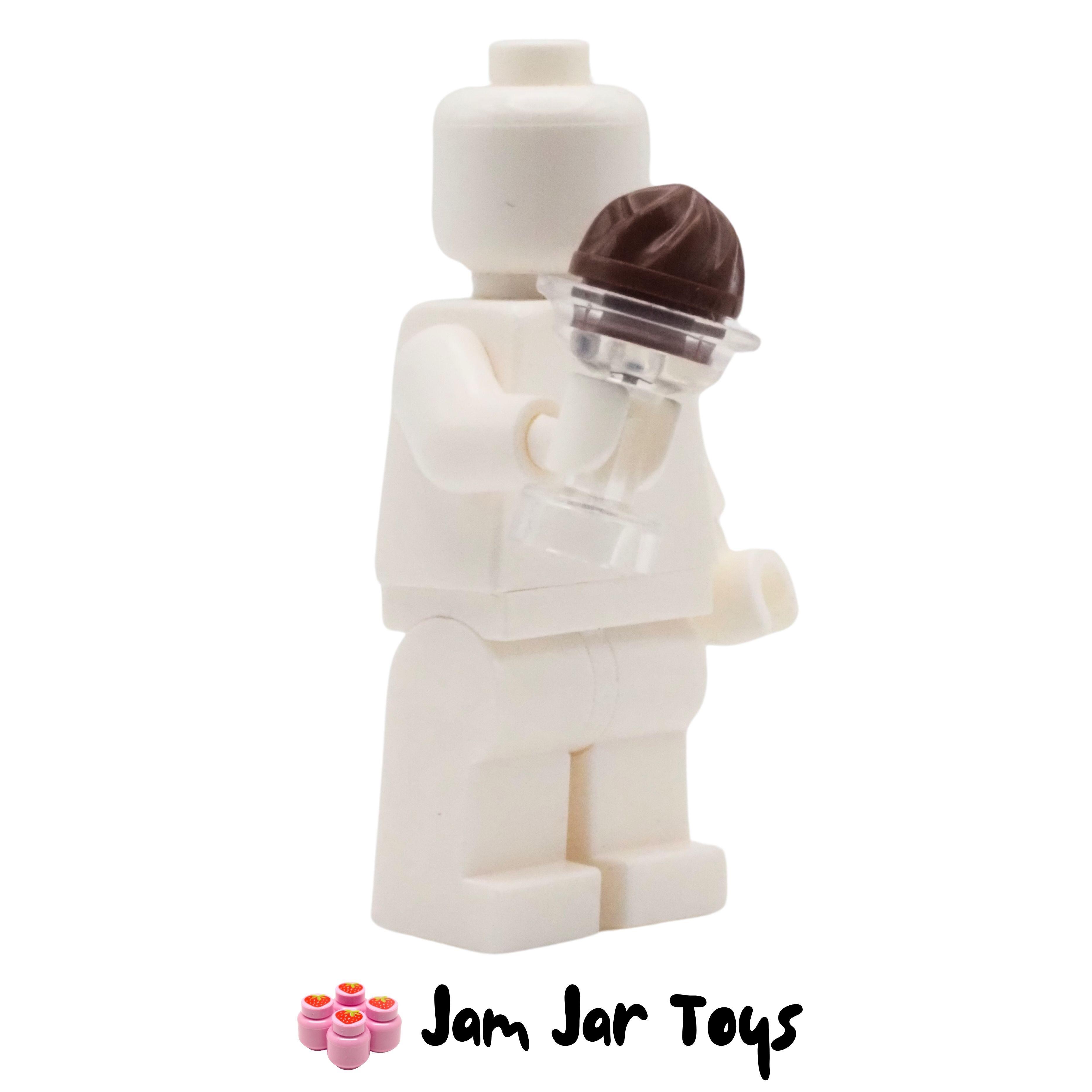 LEGO Trans Clear Sundae Dish With Chocolate Ice Cream