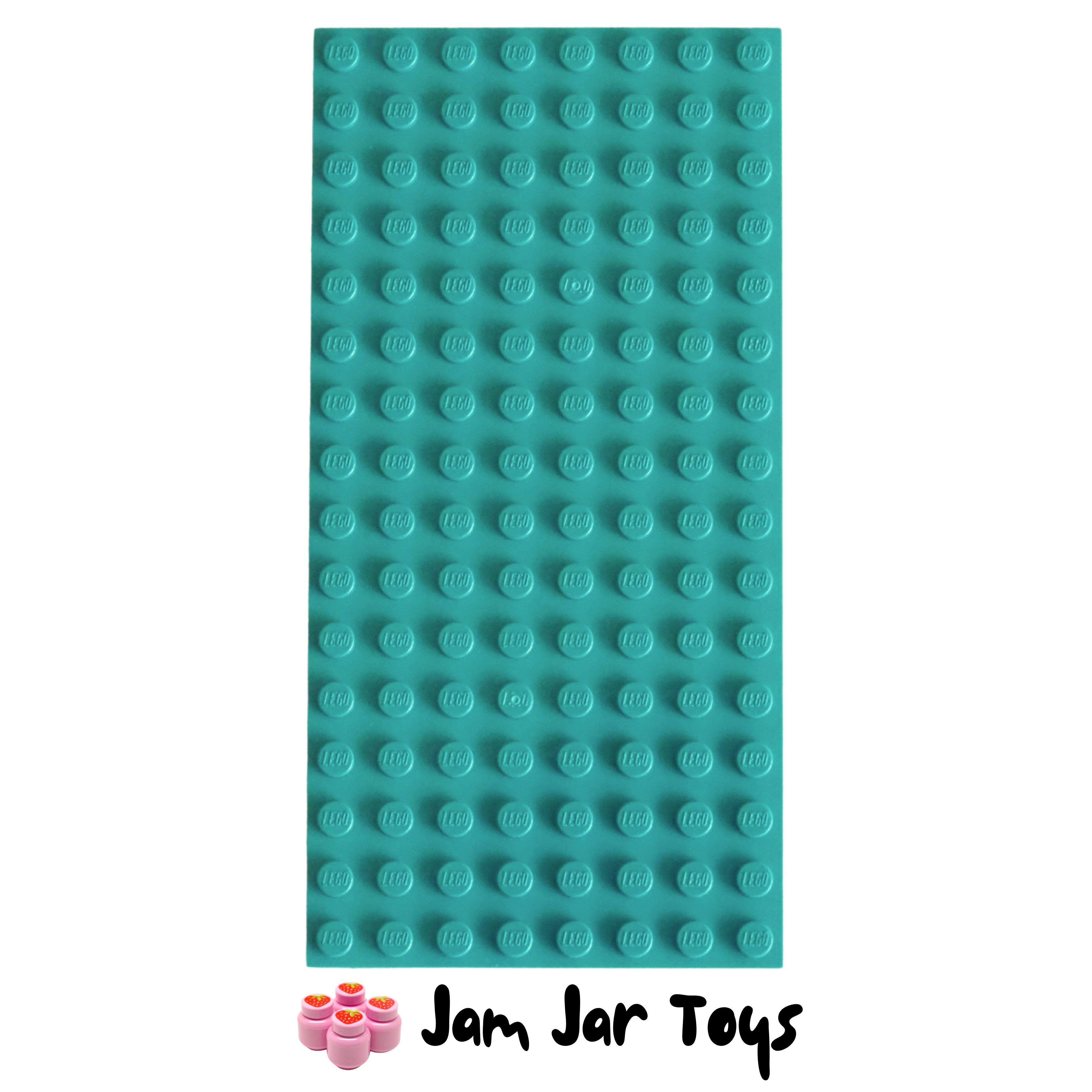 LEGO Base Plate - Dark Turquoise 8 x 16 Stud