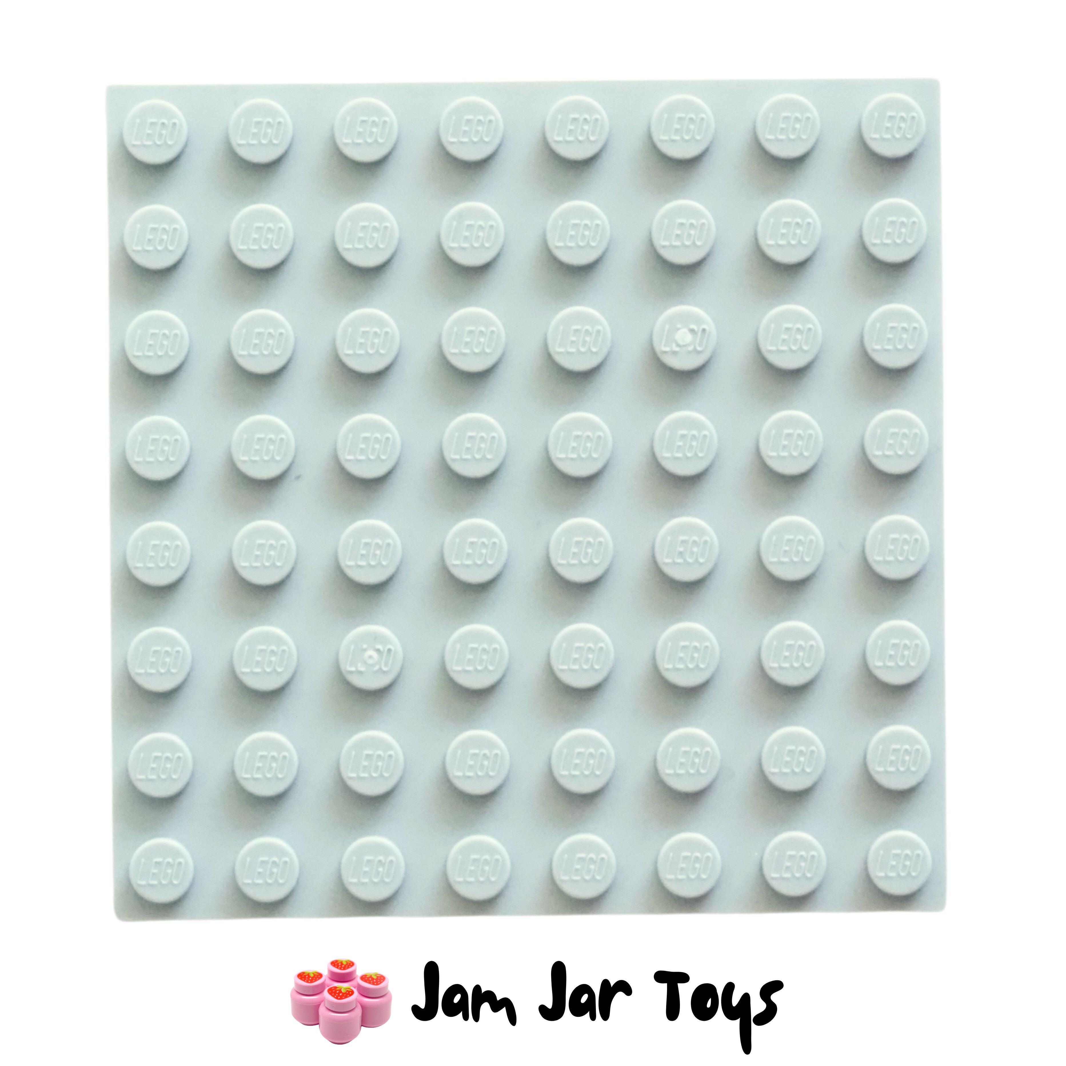 LEGO Base Plate - Light Bluish Grey 8 x 8 Stud