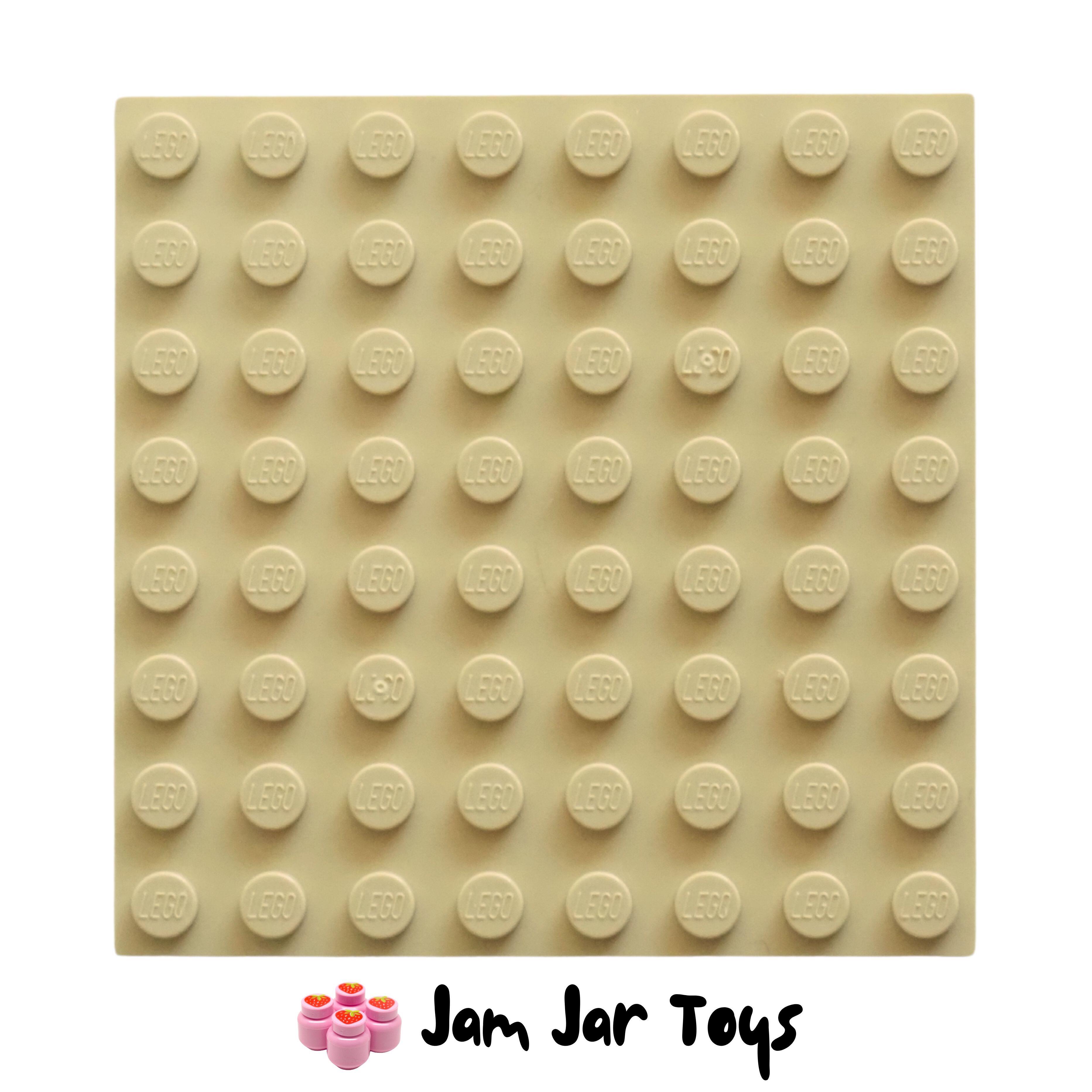 LEGO Base Plate - Tan 8 x 8 Stud