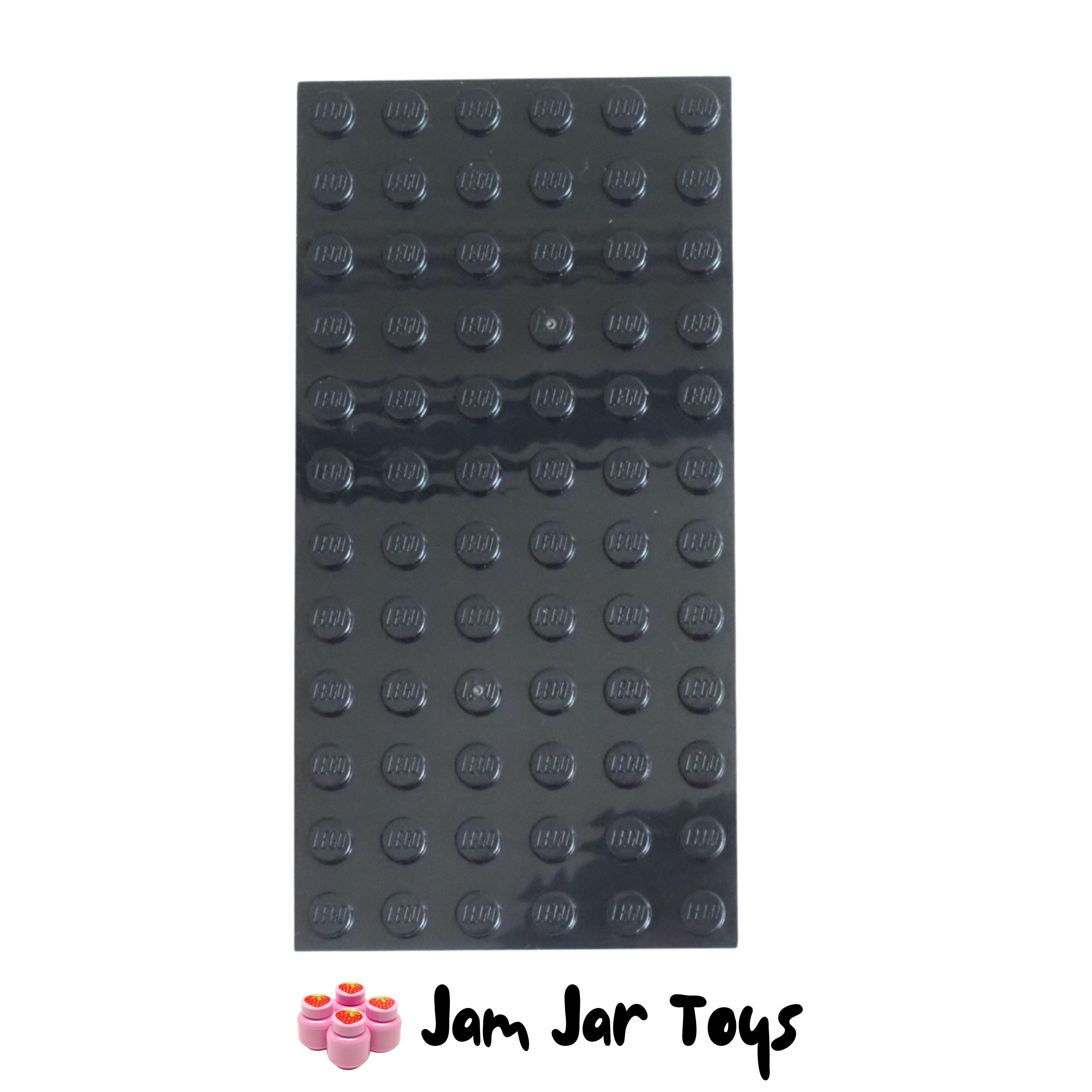 LEGO Base Plate - Black 6 x 12 Stud