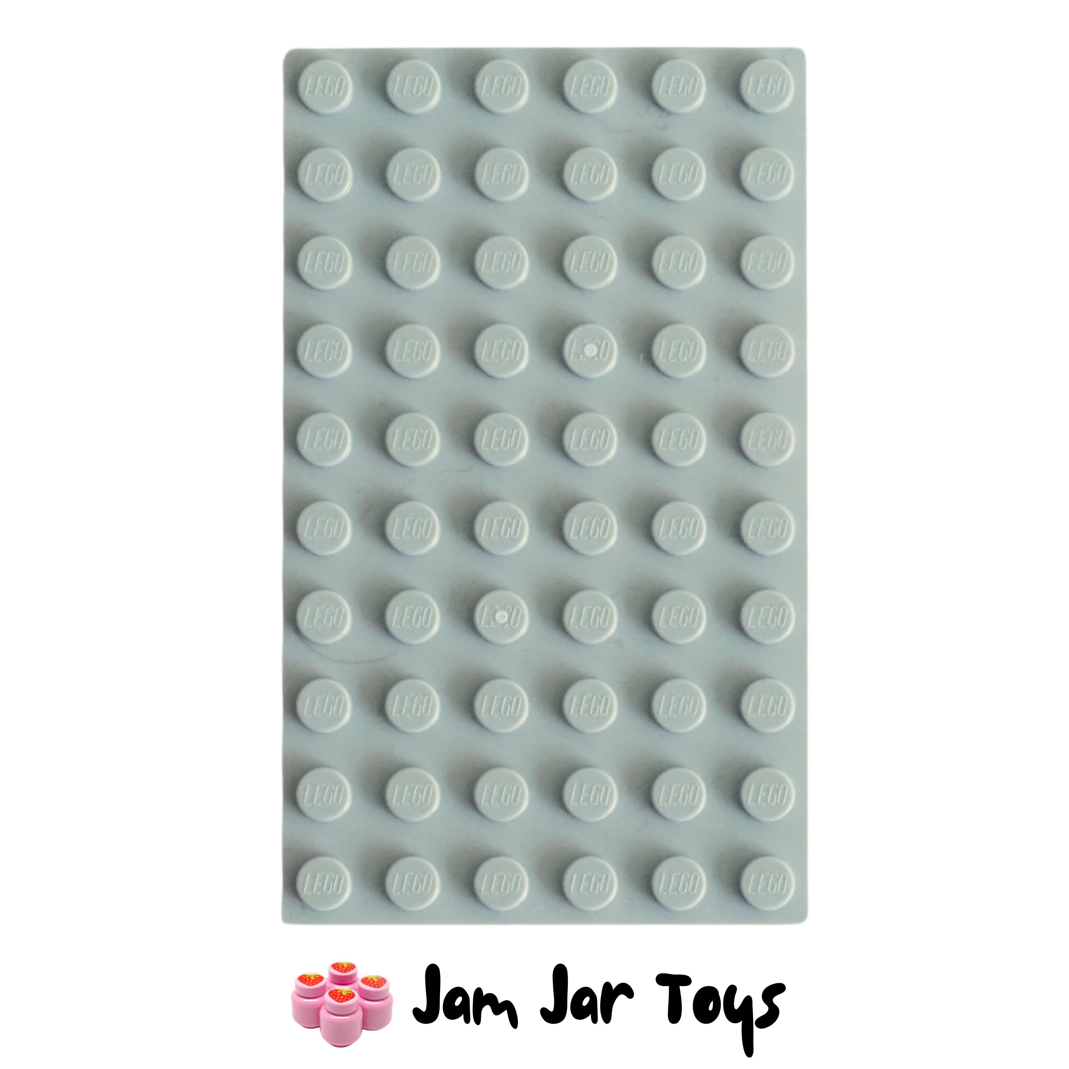 LEGO Base Plate - Light Bluish Grey 6 x 10 Stud