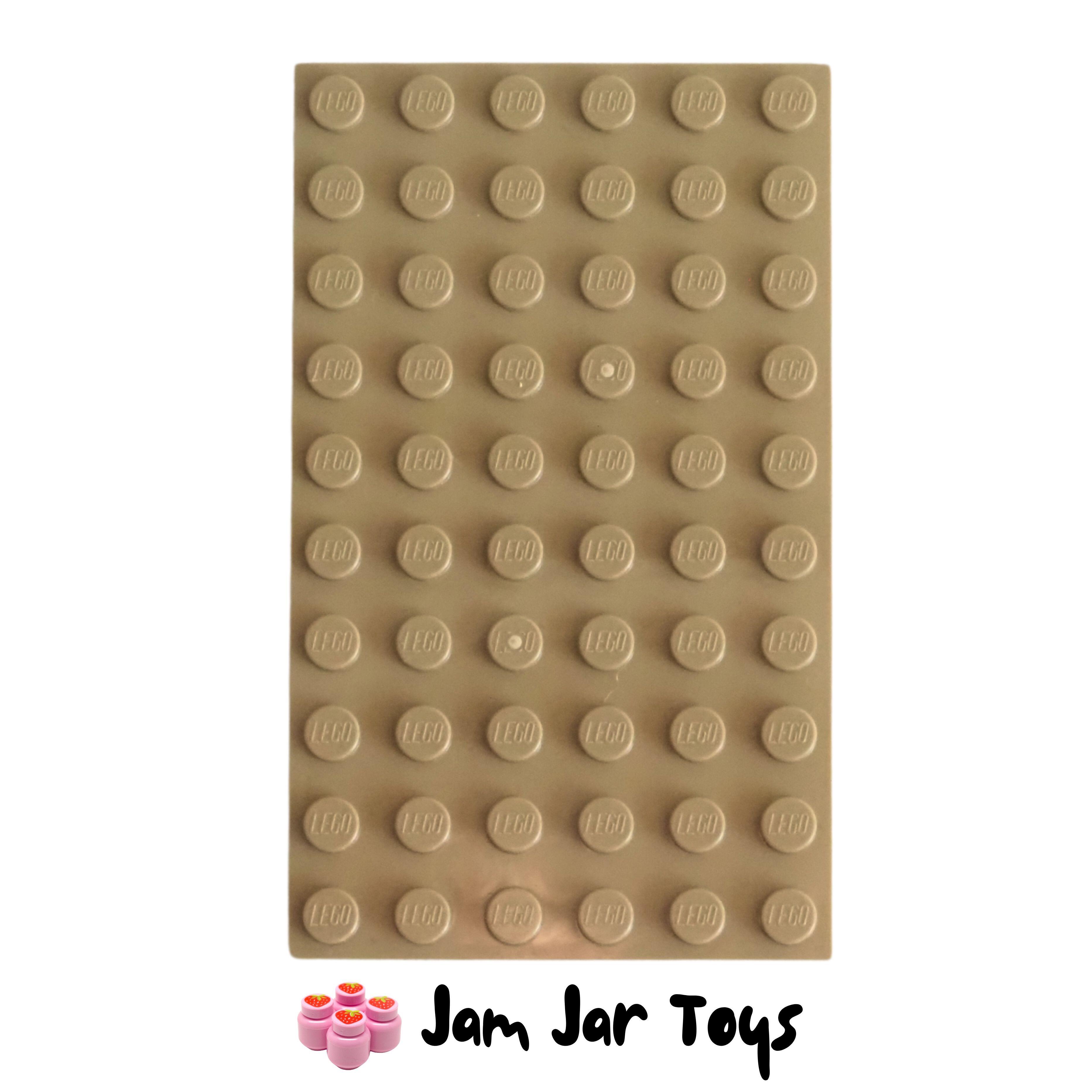 LEGO Base Plate - Dark Tan 6 x 10 Stud