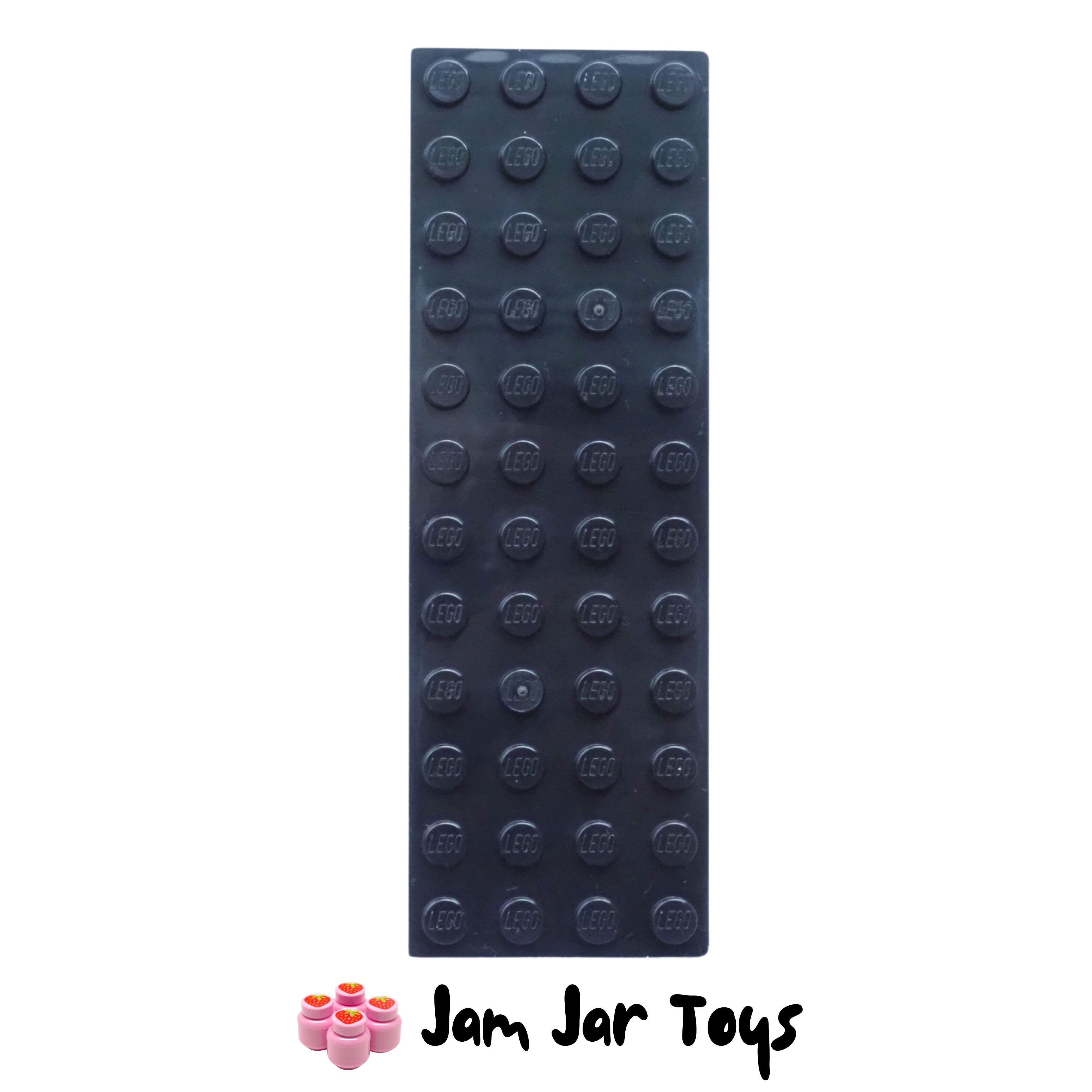 LEGO Black 4 x 12 LEGO Base Plate.