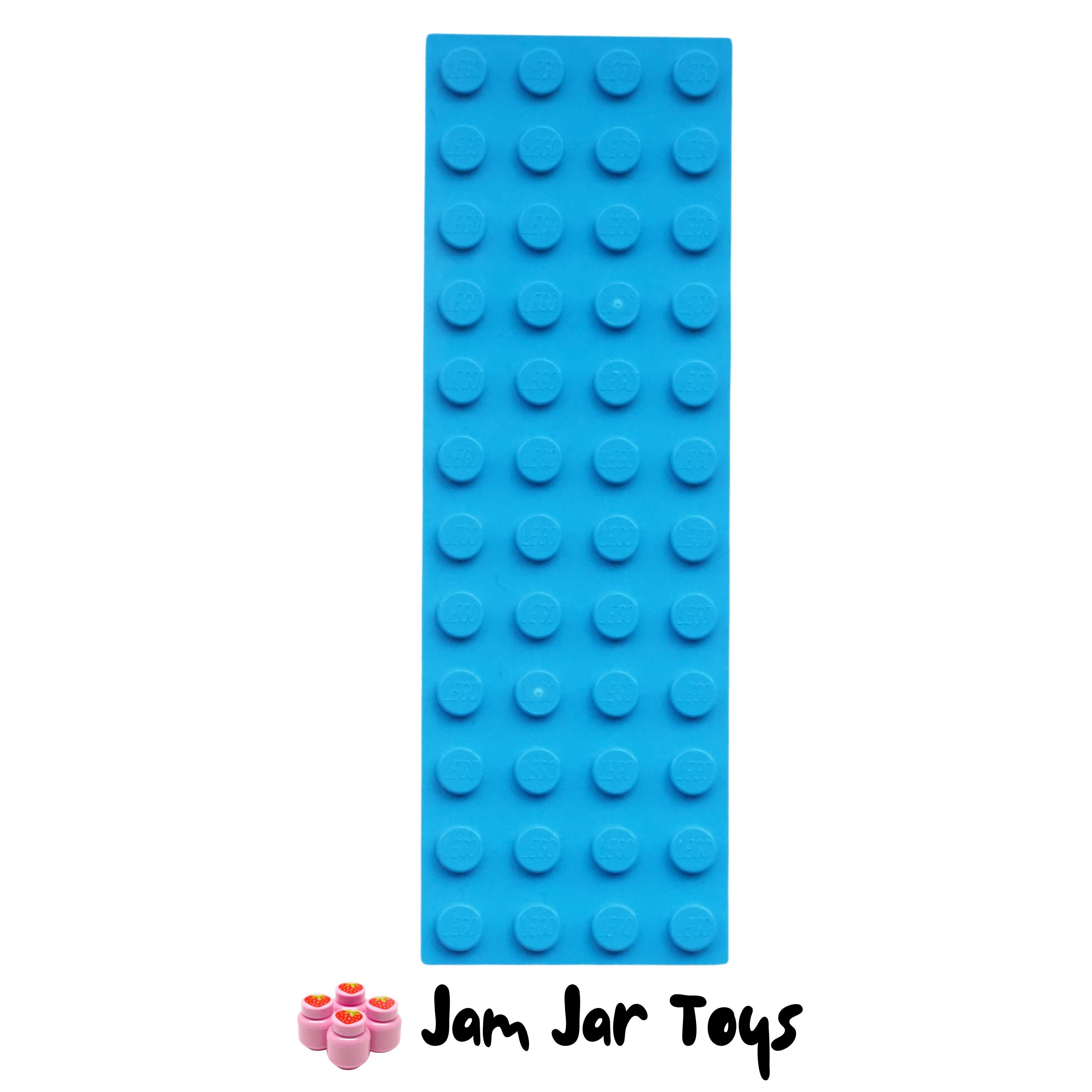 LEGO Dark Azure 4 x 12 LEGO Base Plate