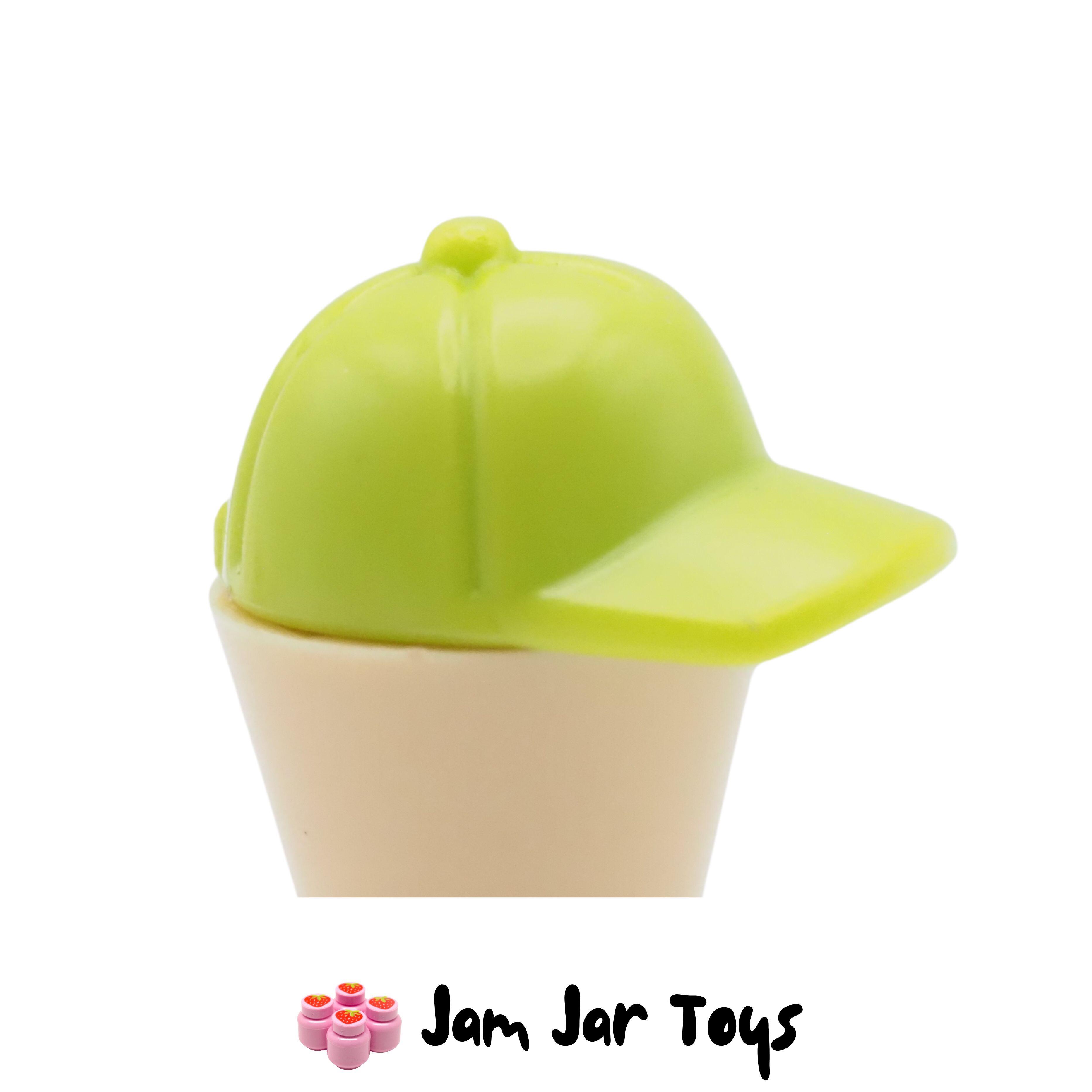 LEGO Lime PET Hat, Tiny with Pin. HG334