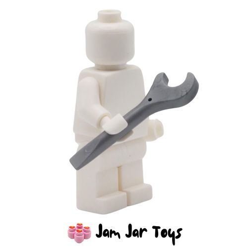 LEGO Flat Silver Wrench  / Screwdriver and Spanner.