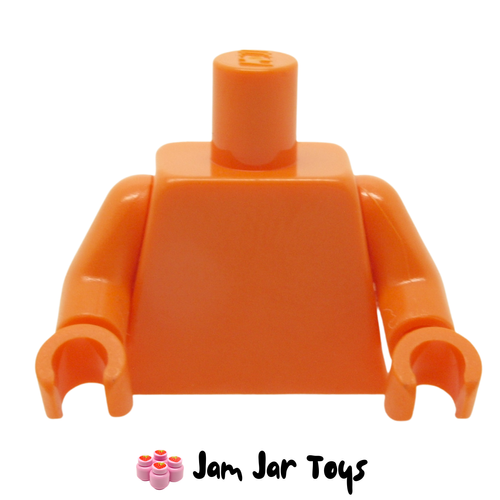 LEGO Orange Torso Arms and Hands