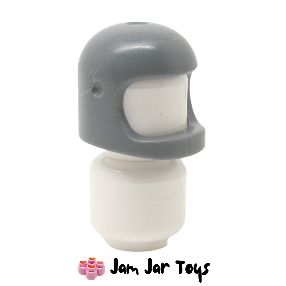 LEGO Dark Bluish Grey Helmet Classic, New Mold 2019
