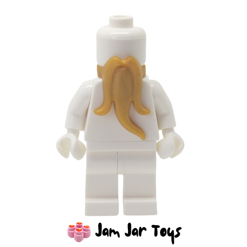 LEGO Master Wu Pearl Gold, Fancy, Long Beard.