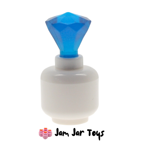 LEGO Trans Dark Blue Jewel / Rock 24 Facet J7