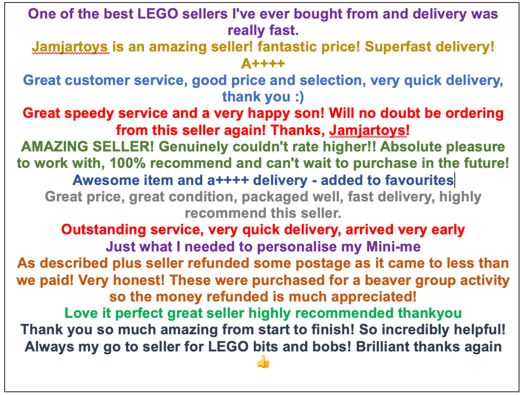 We've hit a major milestone of 42,000 sales on our Ebay Site!
