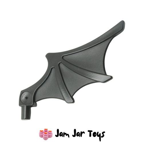 LEGO Black Bat Wing with Shaft, Chima Bat Wing