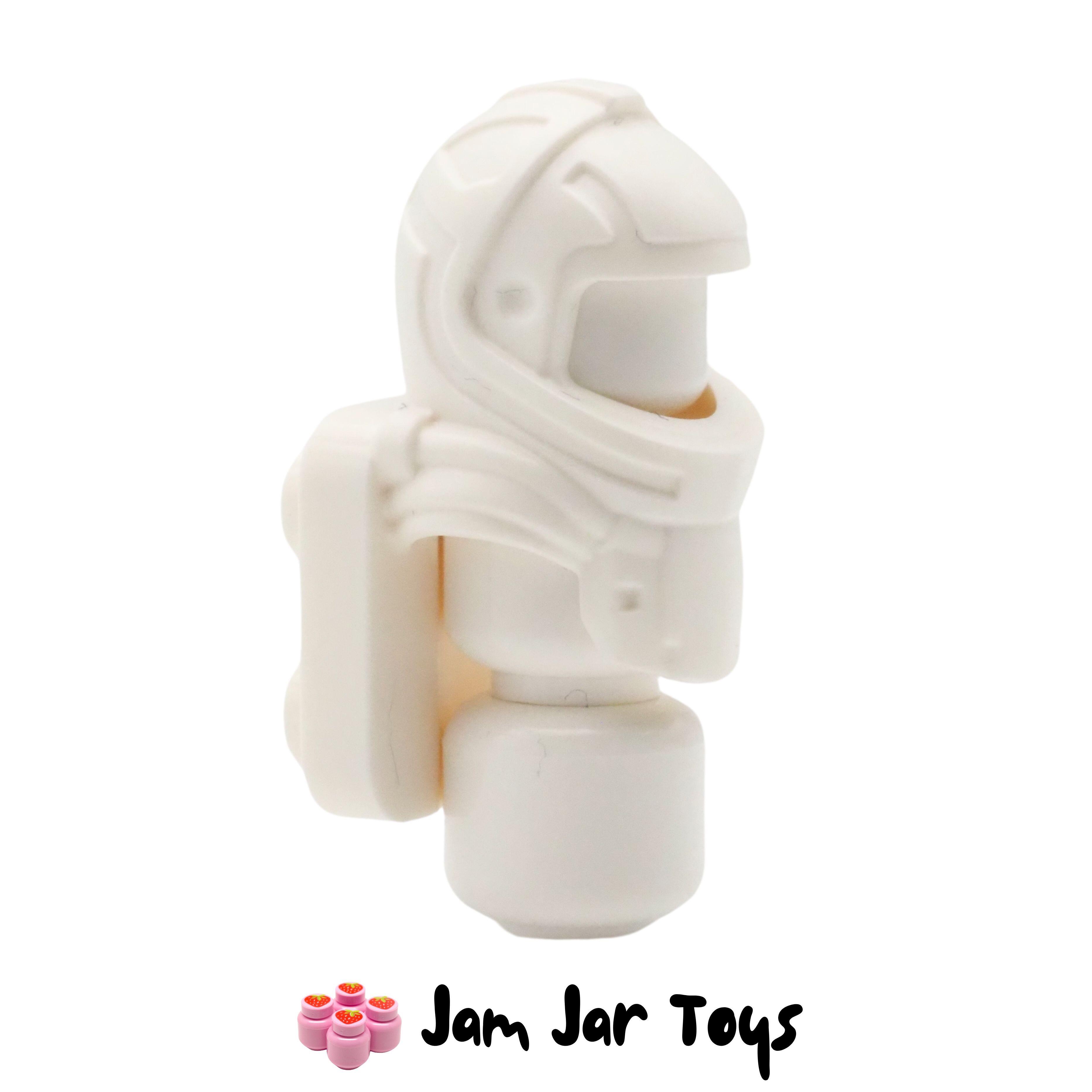 LEGO Minidoll White Space Helmet - Does Not Fit Standard Figure.