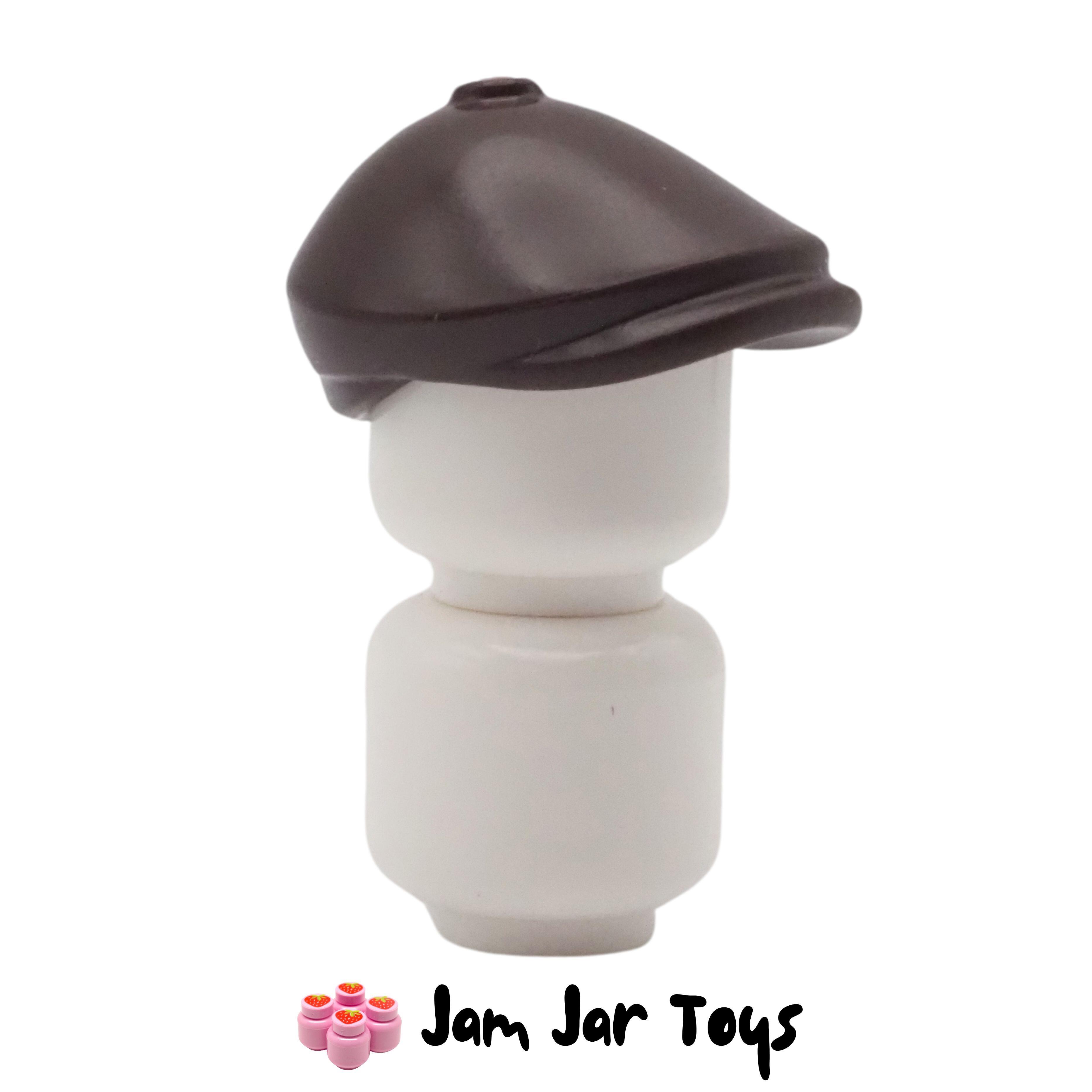 LEGO Dark Brown Flat Cap, Old Style Hat