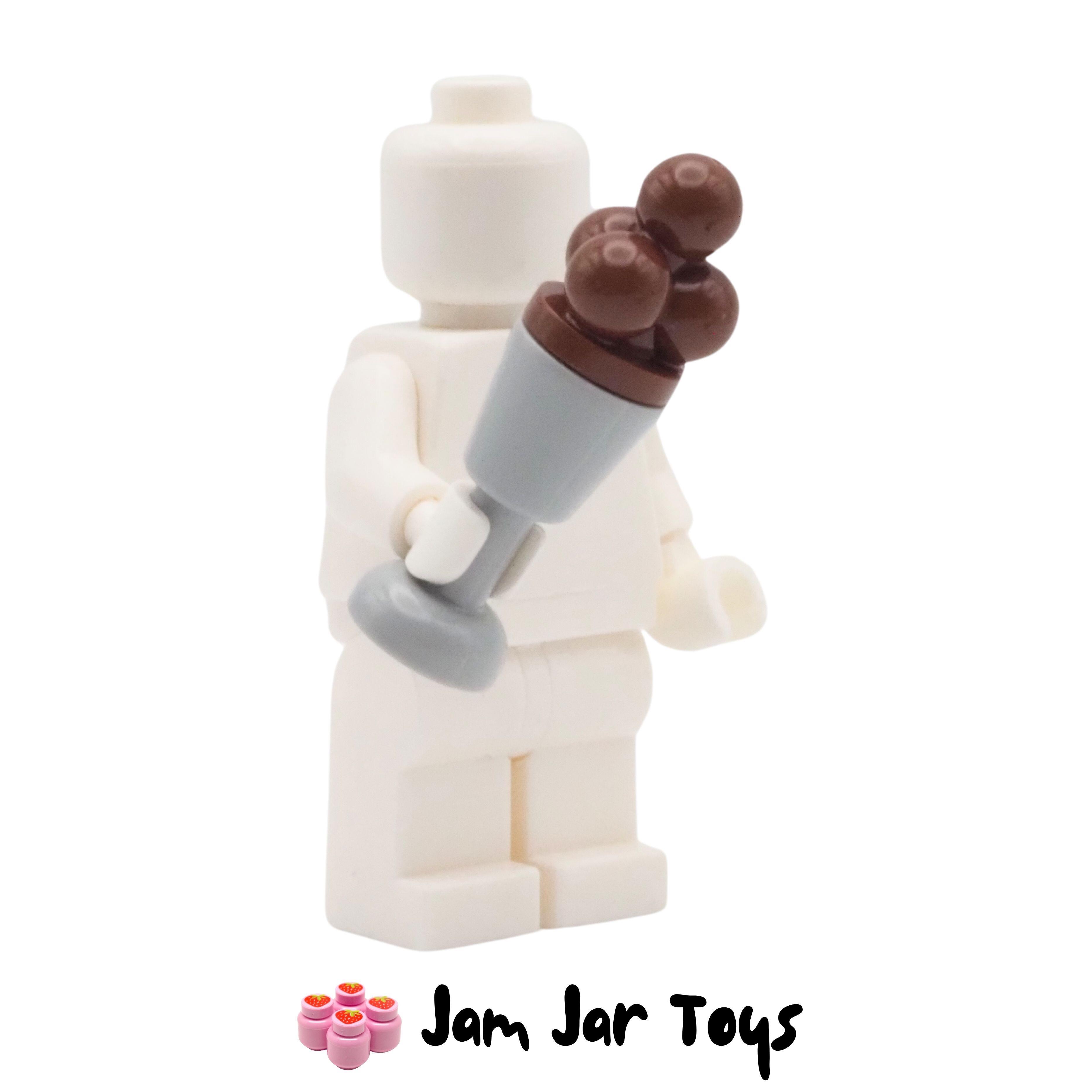 LEGO Light Bluish Grey Goblet With Chocolate Ice Cream Sundae