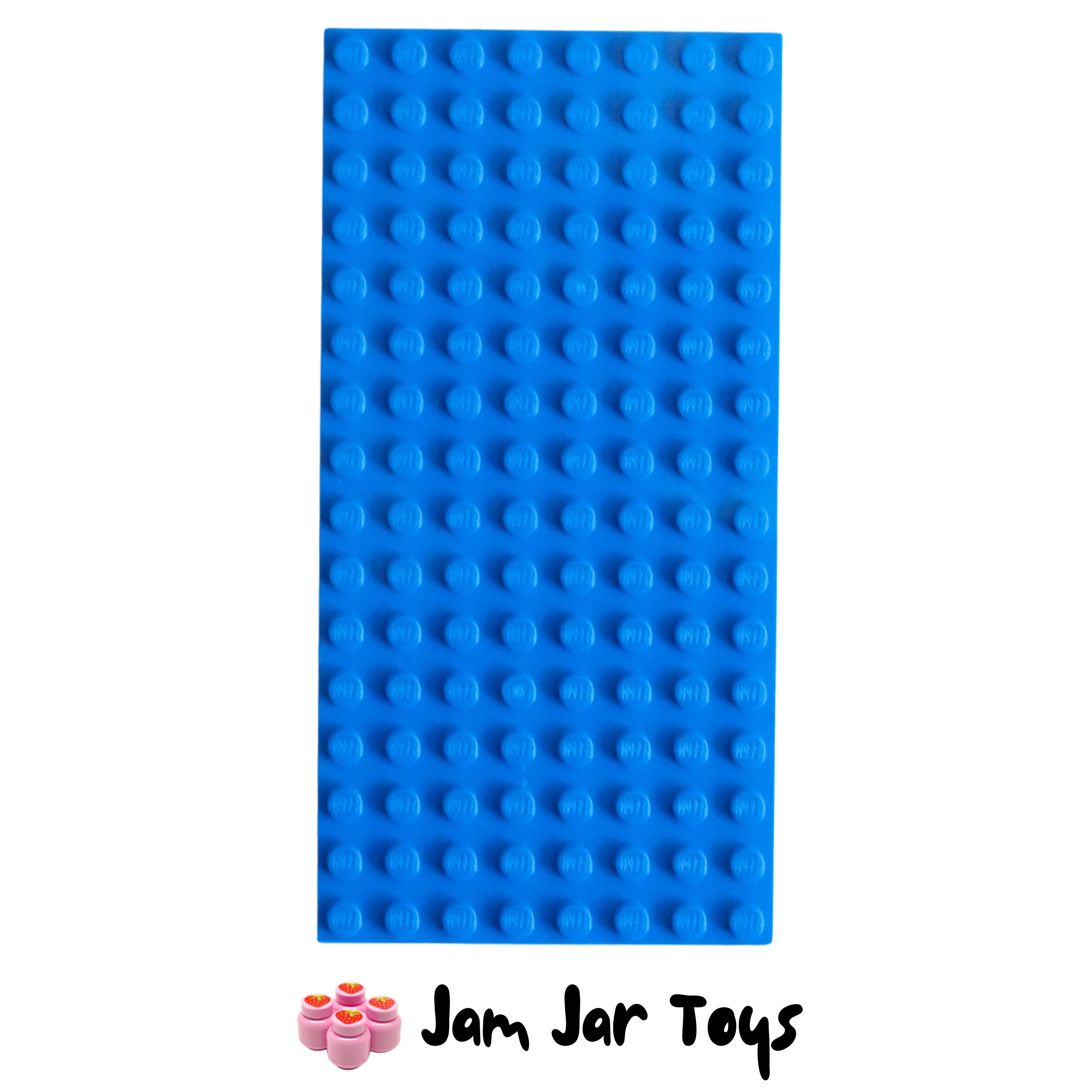 Blue LEGO Base Plate 8 X 16