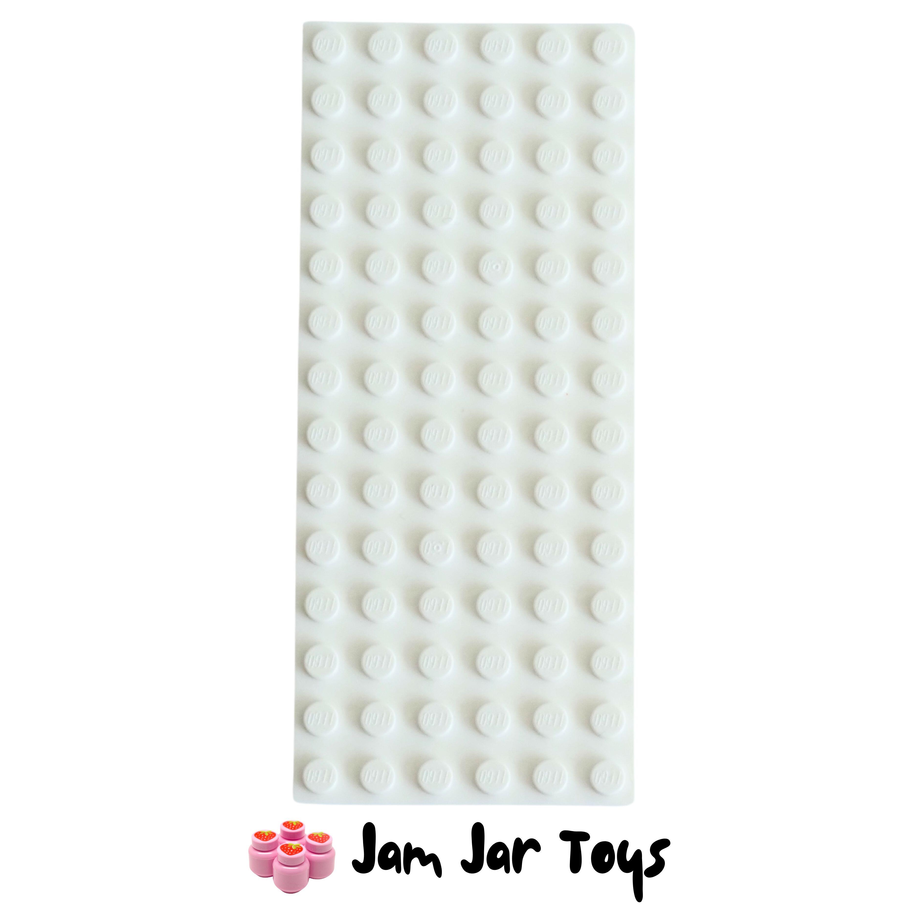 LEGO Base Plate - White 6 x 14 Stud