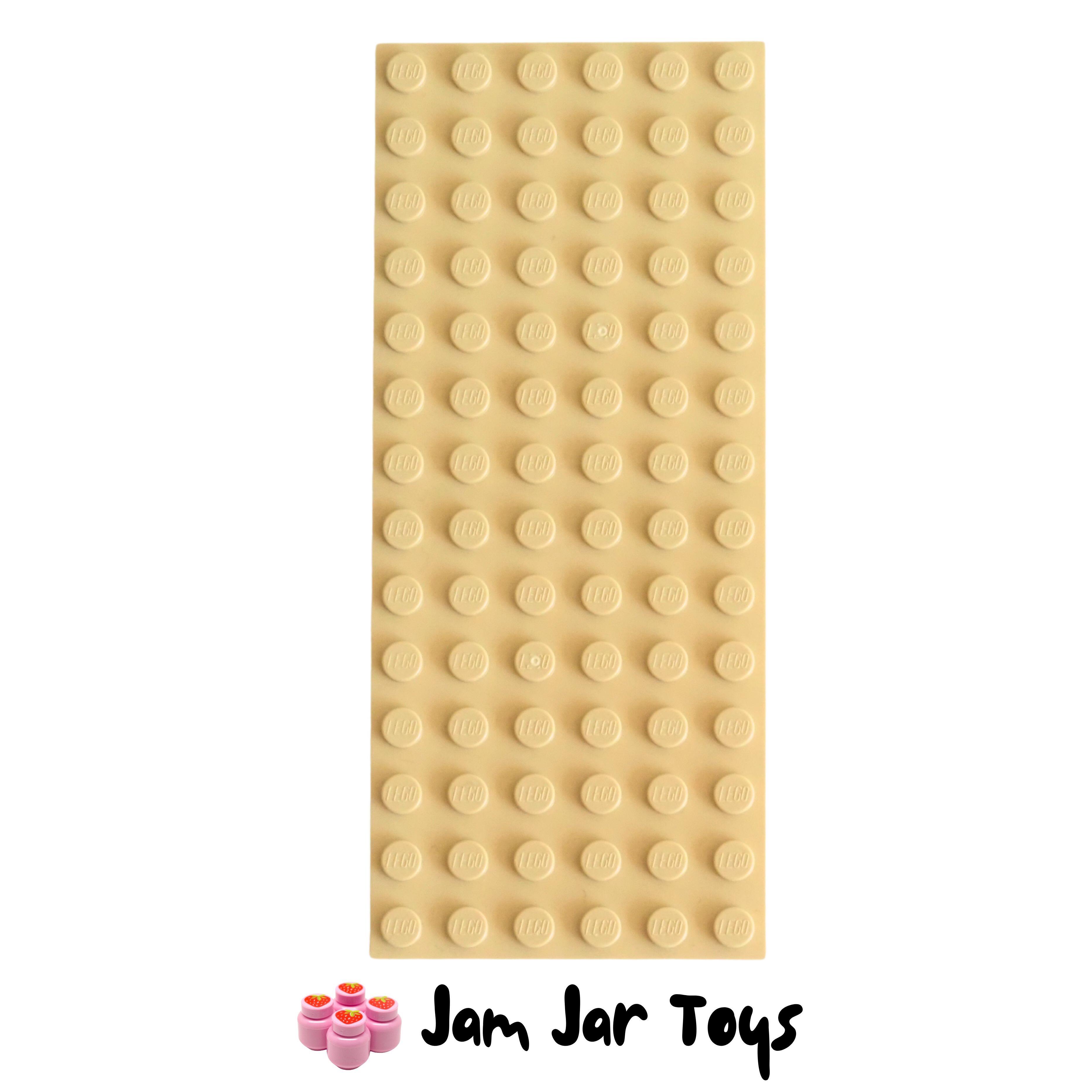 LEGO Base Plate - Tan 6 x 14 Stud