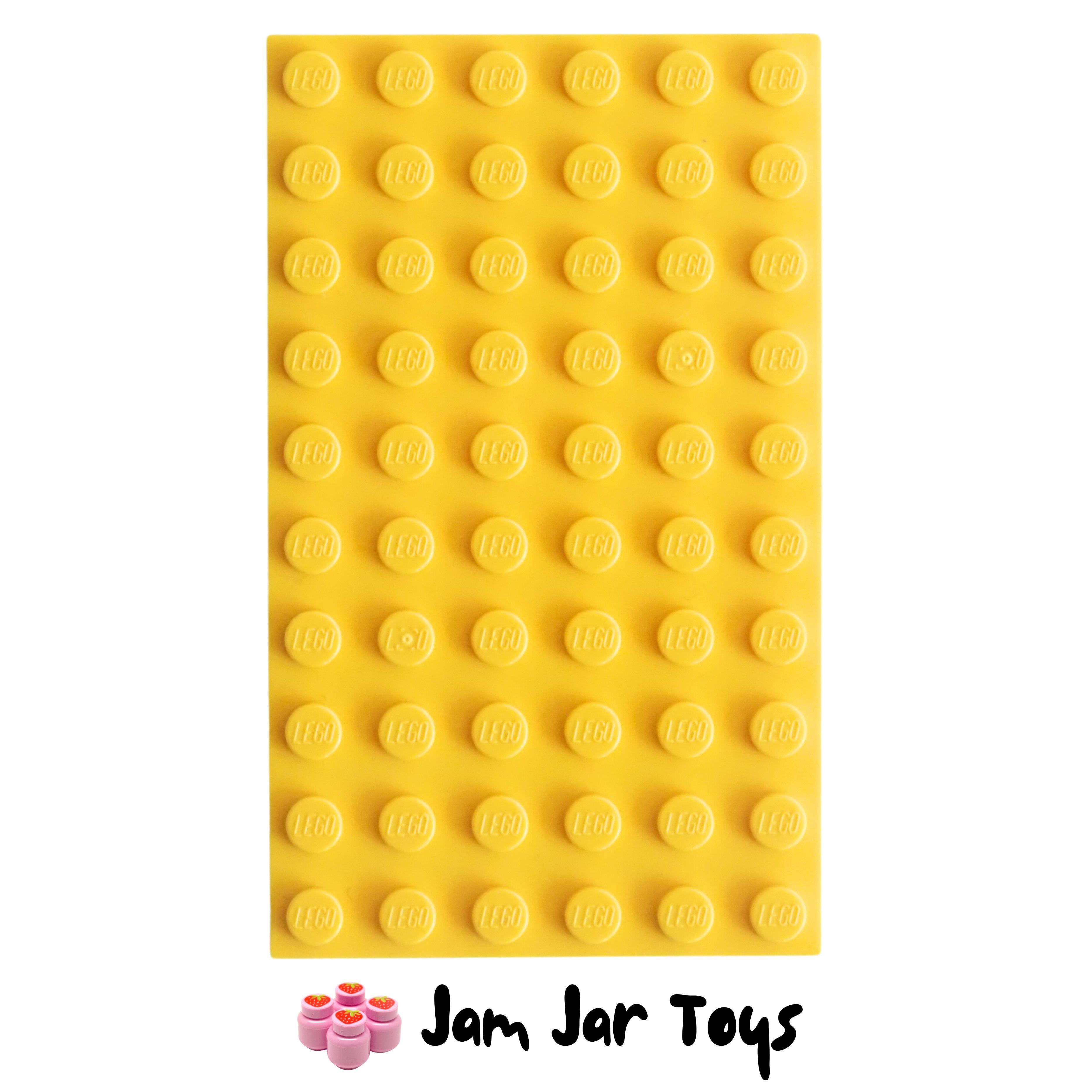 LEGO Base Plate - Yellow 6 x 10 Stud