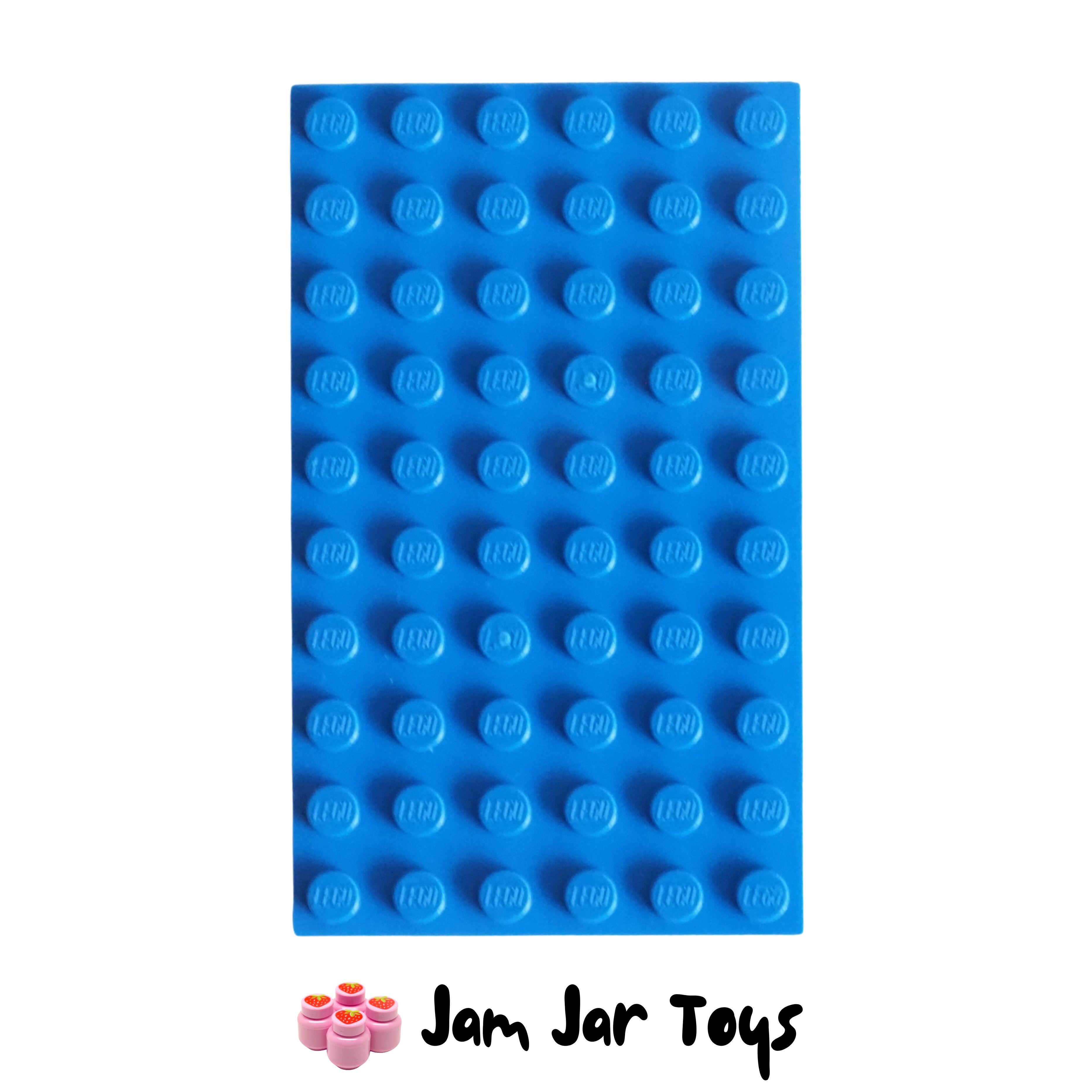 LEGO Base Plate - Blue 6 x 10 Stud