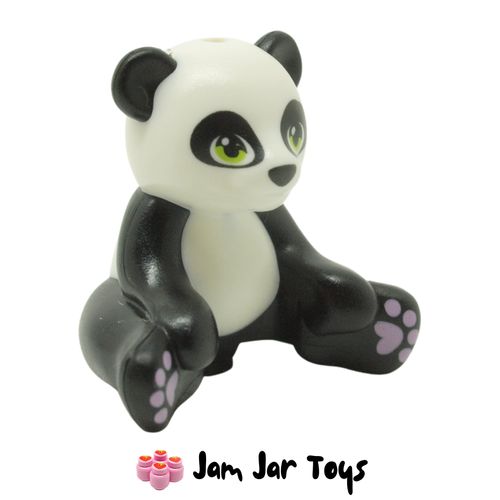 LEGO Black and White Panda - Sitting.