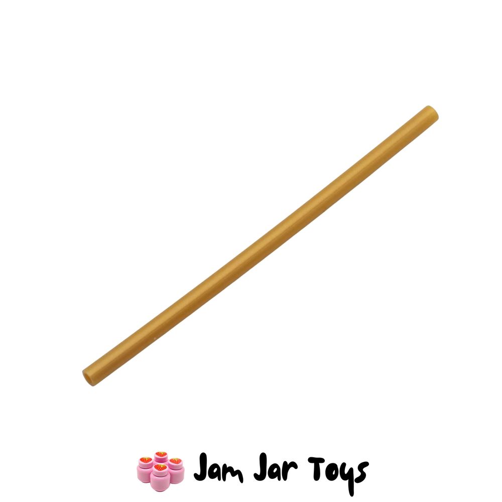 LEGO Rigid Hose / Outer Cable 10L Pearl Gold.