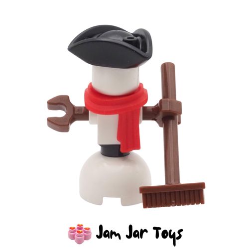 LEGO City Snowman, Red Scarf & Tricorne Hat